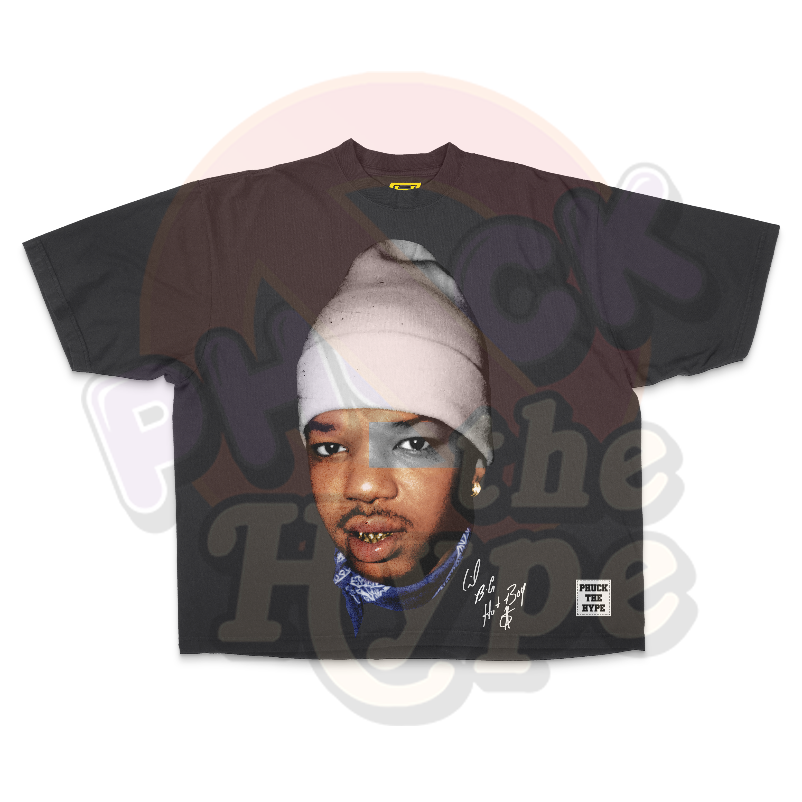 "B.G. (HOTBOYS)" [BIG FACE] OVERSIZE - Tee