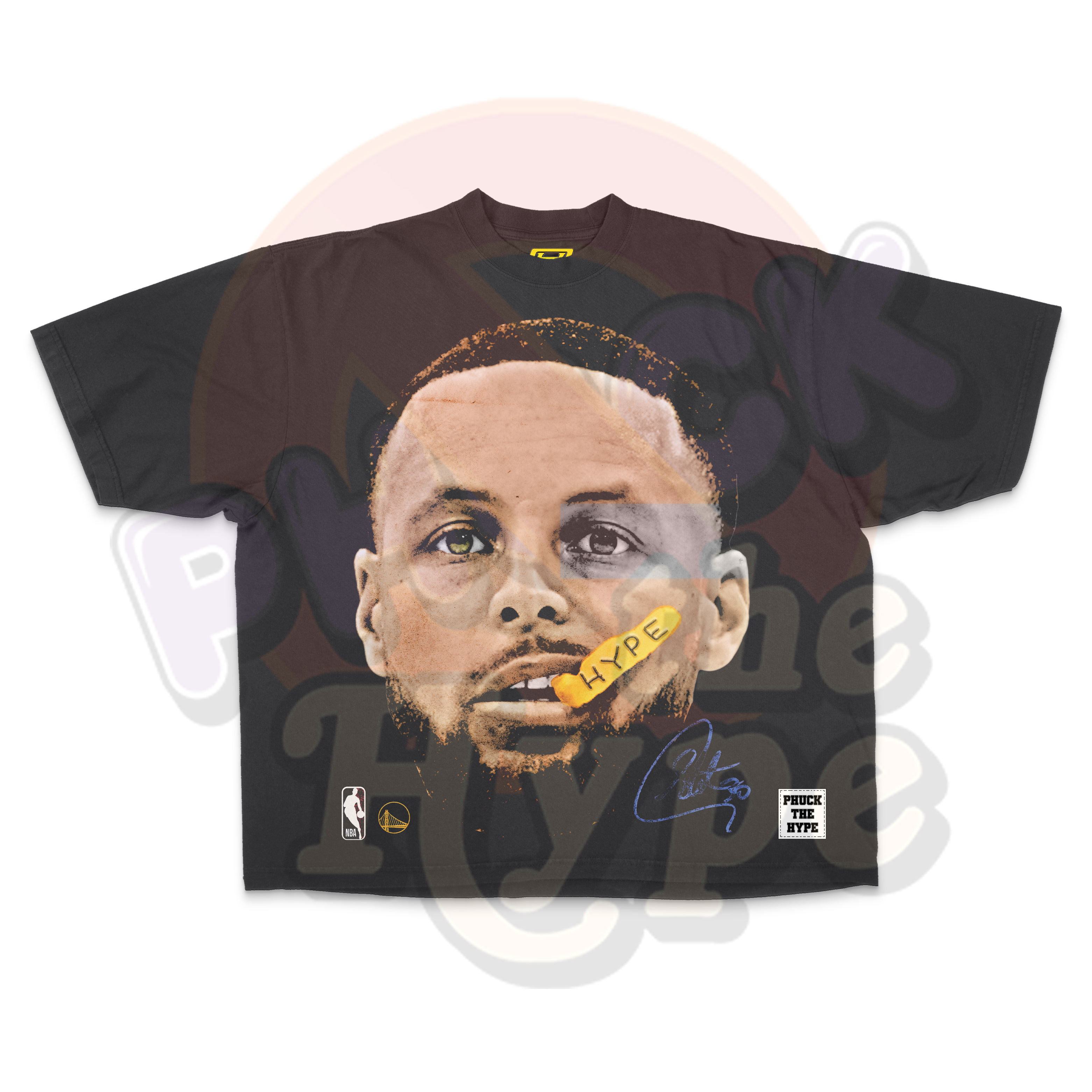 "Steph Curry" [G.S Warriors] OVERSIZE - Tee