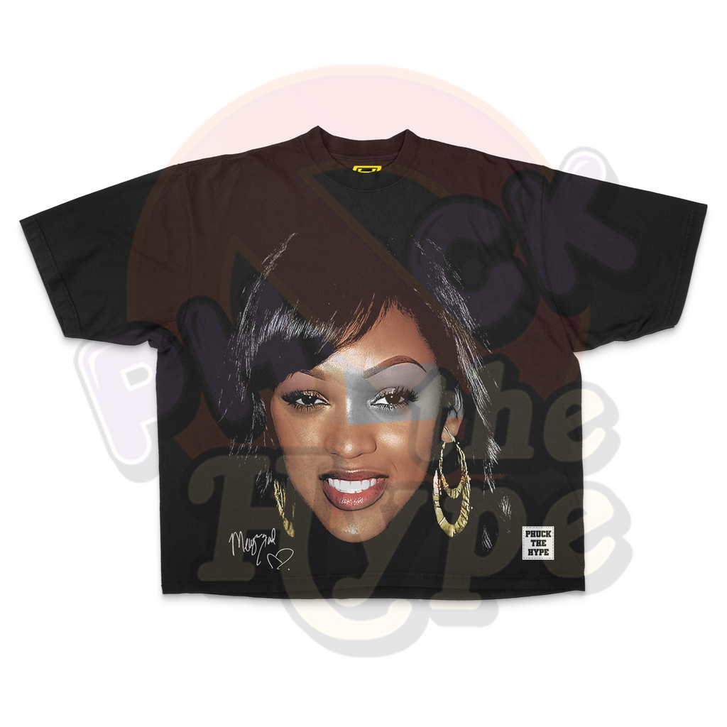 "Megan Good" [BIG FACE] OVERSIZE - Tee