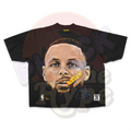 "Steph Curry" [G.S Warriors] OVERSIZE - Tee
