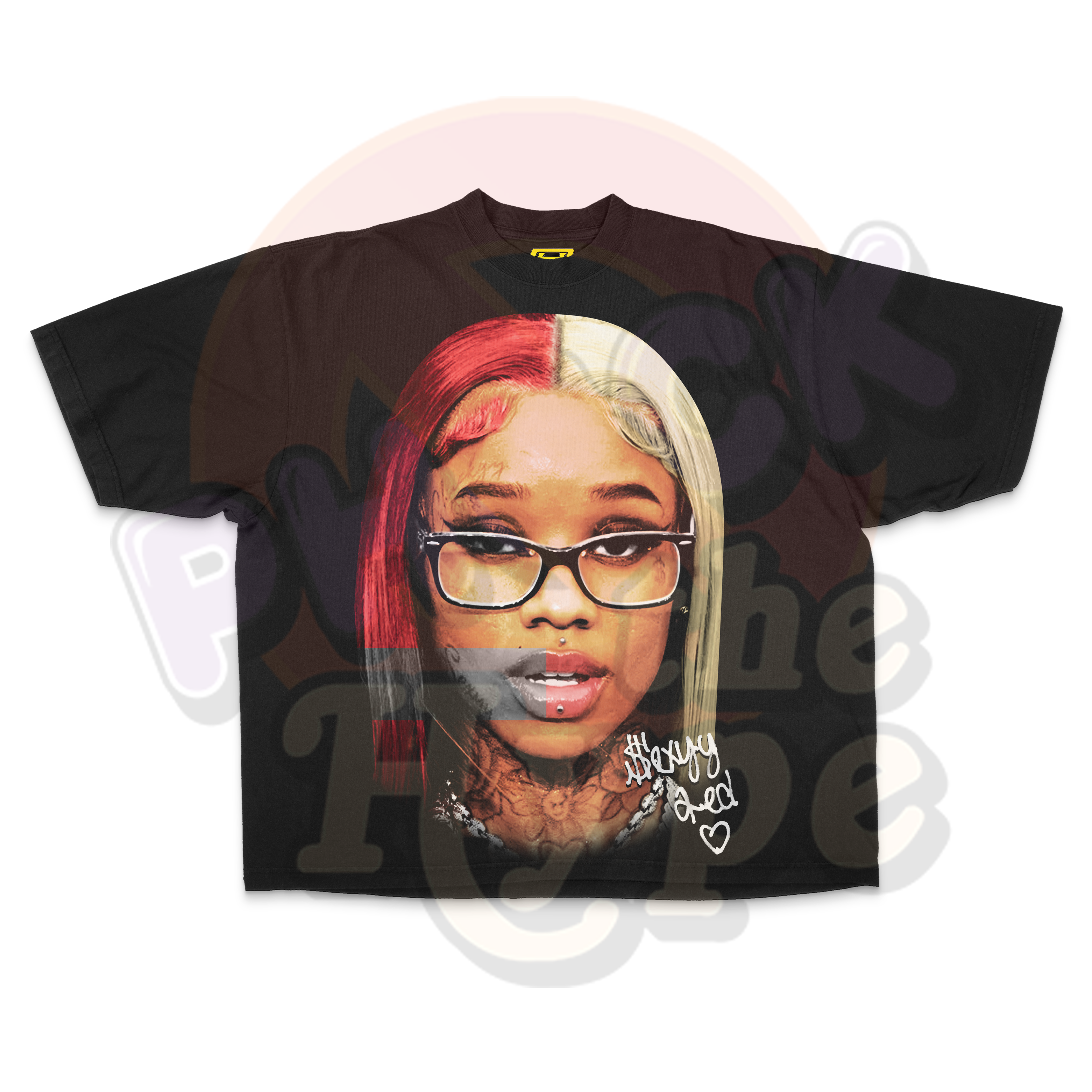 "Sexy Redd" [BIG FACE] OVERSIZE - Tee