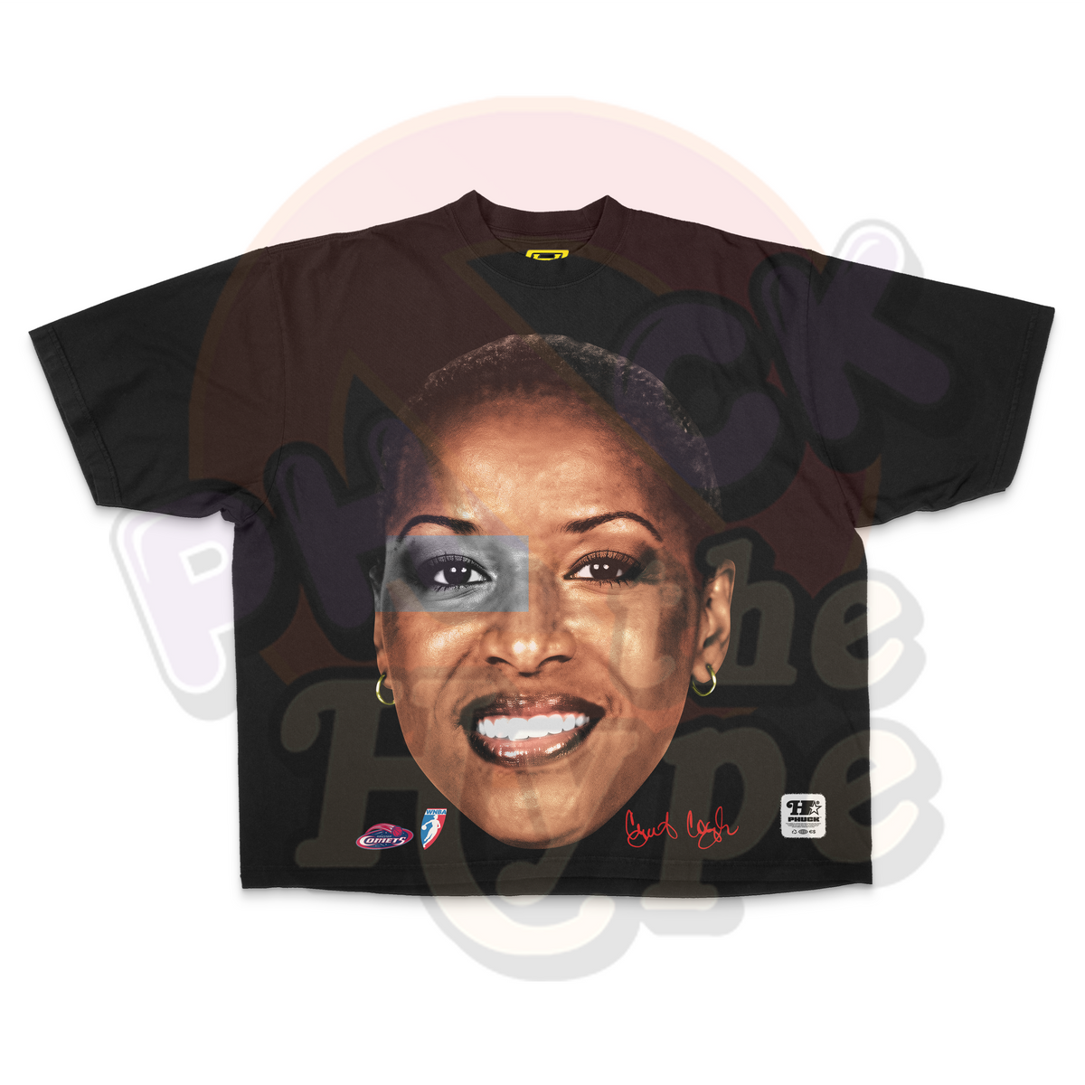 "Houston Comets Cynthia Cooper"[BIG FACE] - Tee