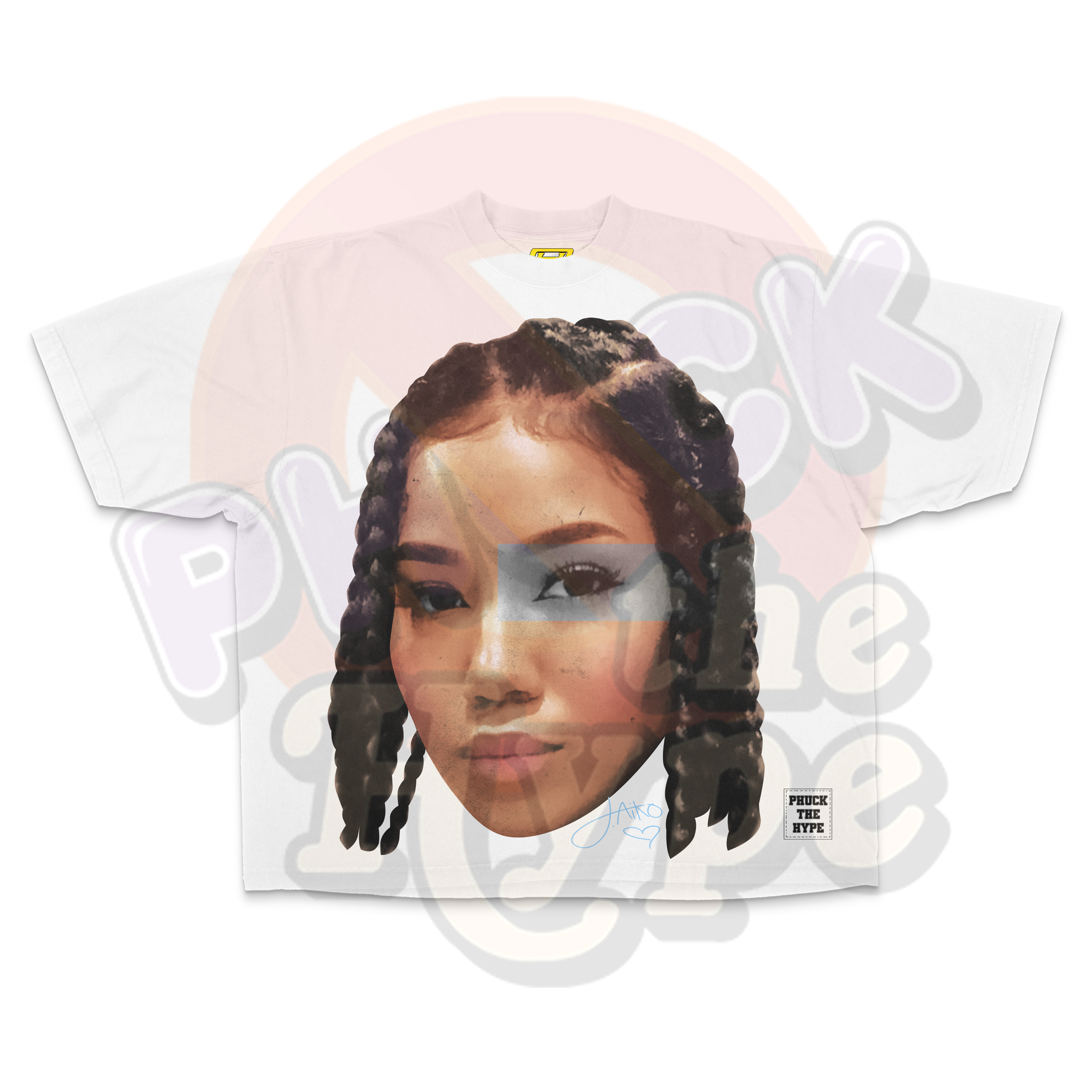 "Jhene V2" [BIG FACE] OVERSIZE - Tee