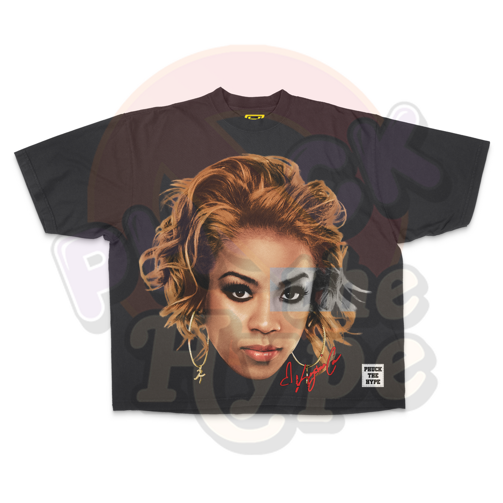 "Keyshia Cole" [BIG FACE] OVERSIZE - Tee