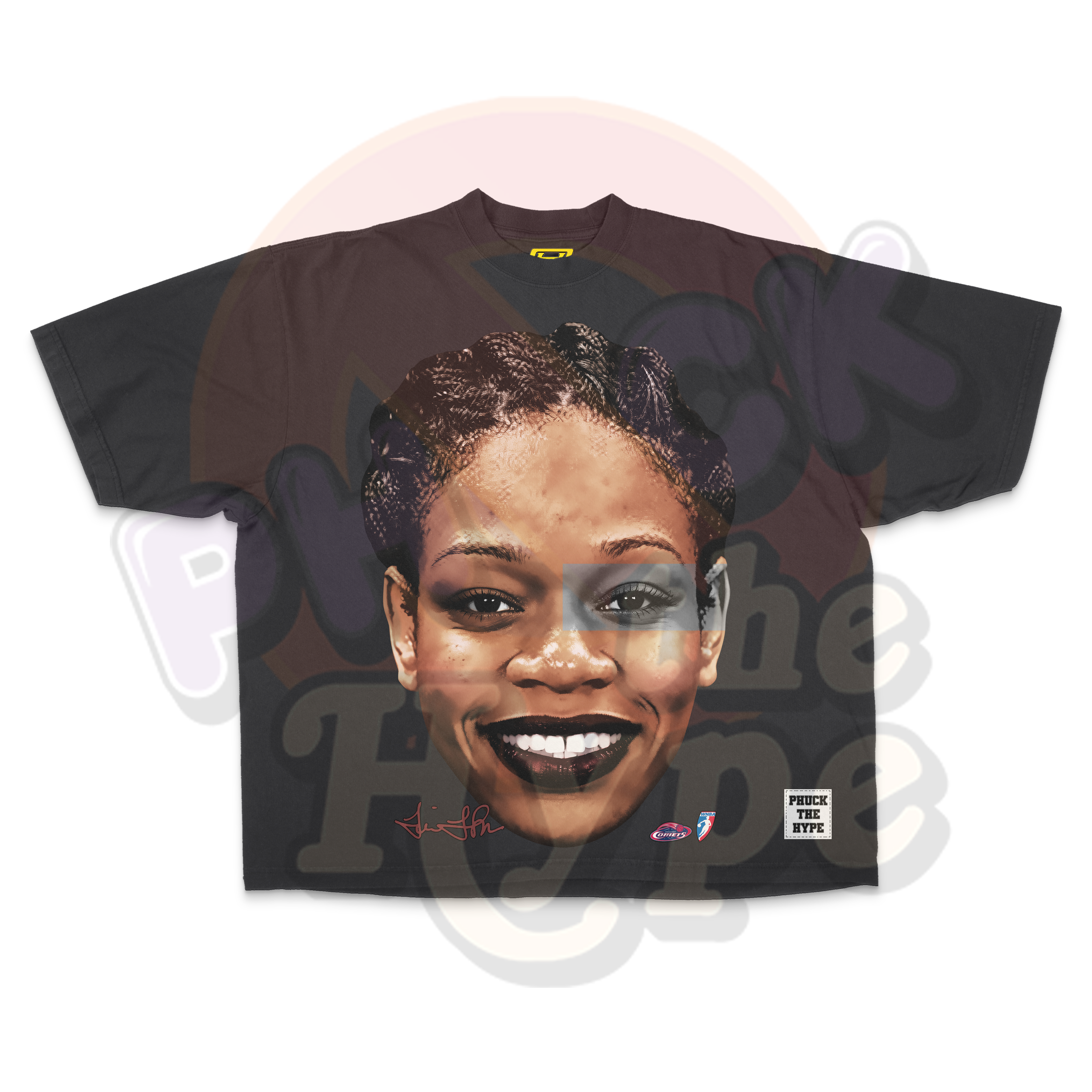 "Tina Thompson" [Houston Comets] OVERSIZE - Tee