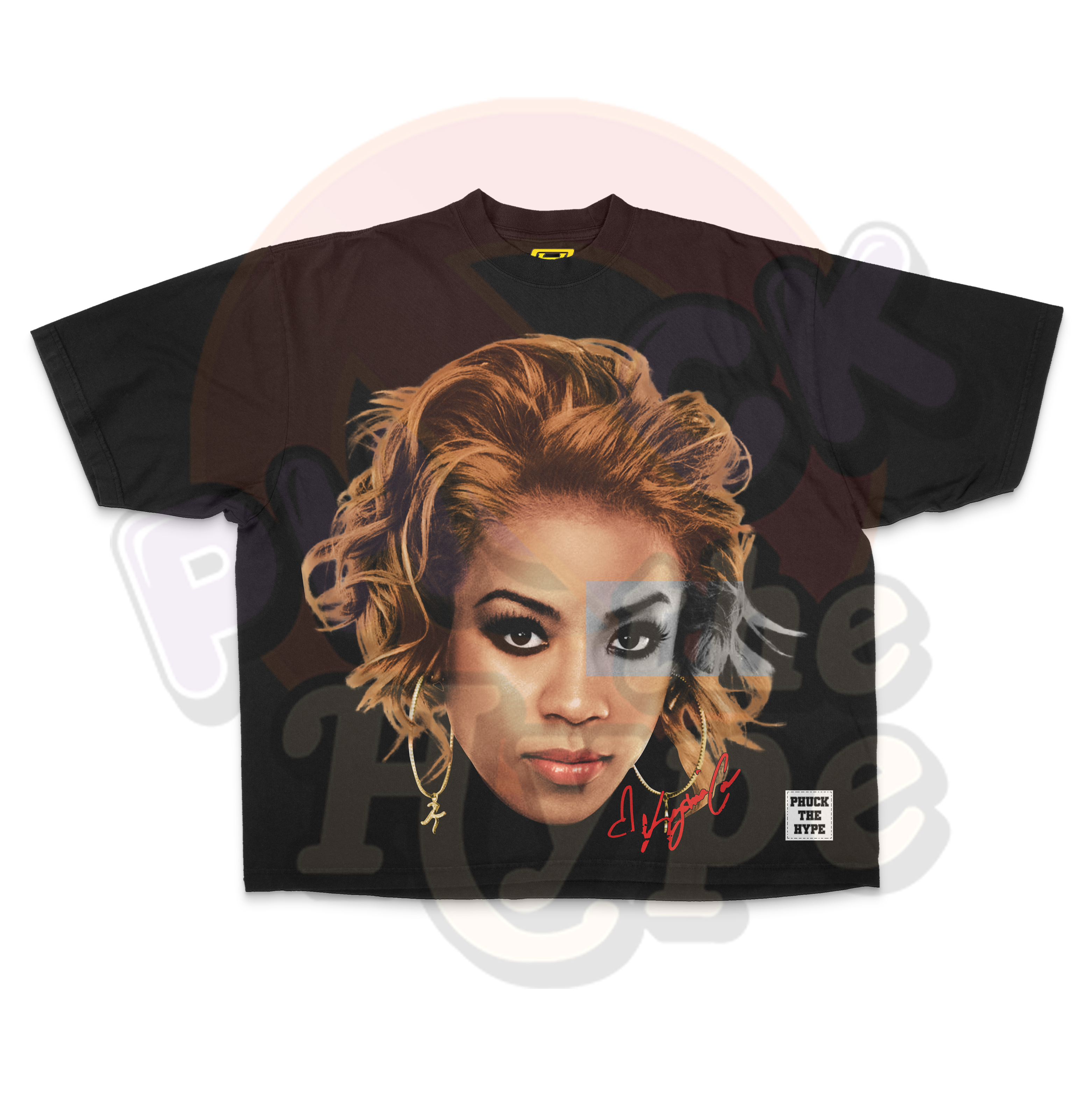 "Keyshia Cole" [BIG FACE] OVERSIZE - Tee