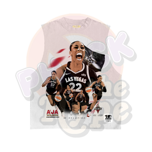 "Aja Wilson V2" [4x MVP] - Sleeveless Tee
