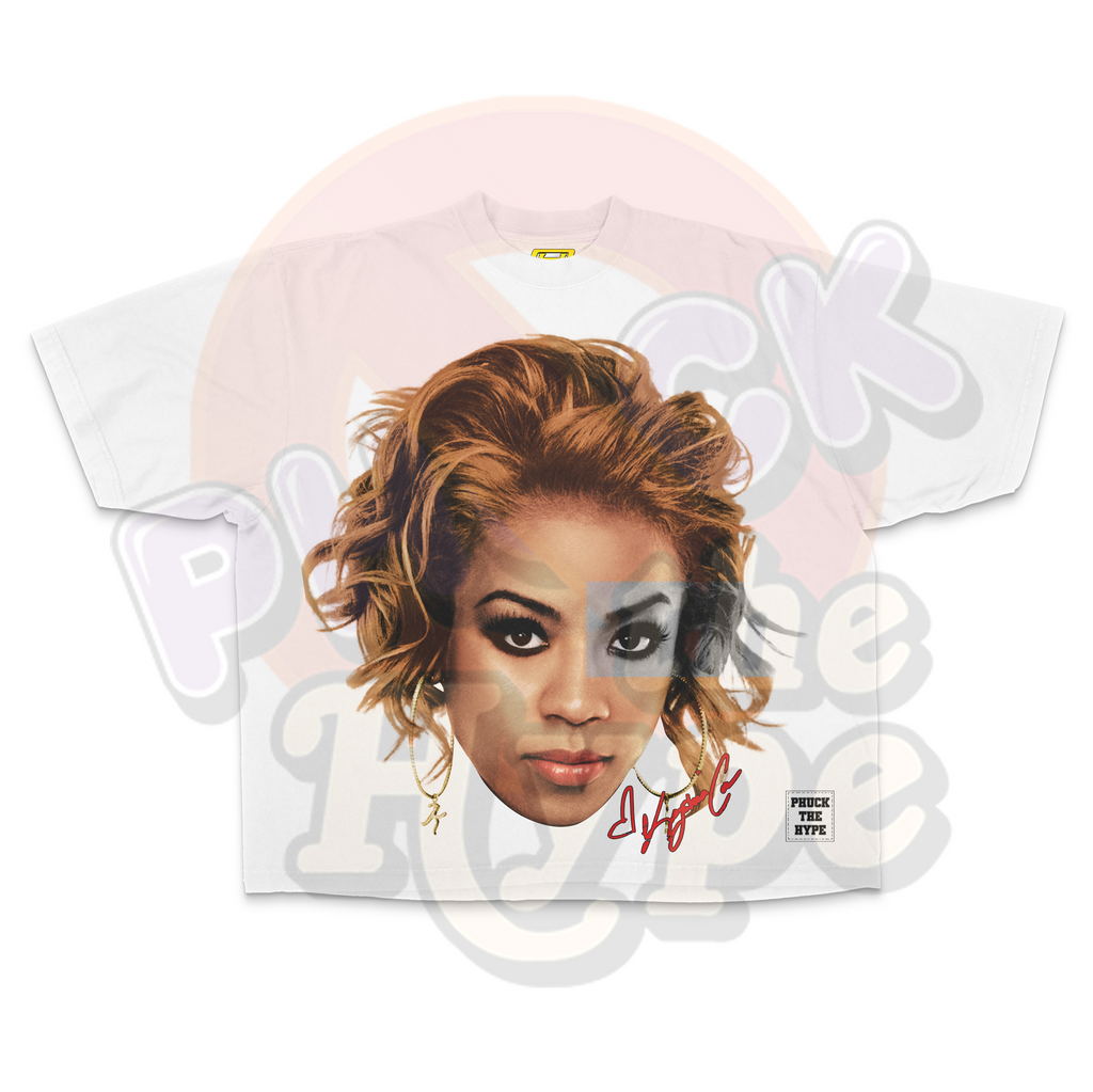 "Keyshia Cole" [BIG FACE] OVERSIZE - Tee