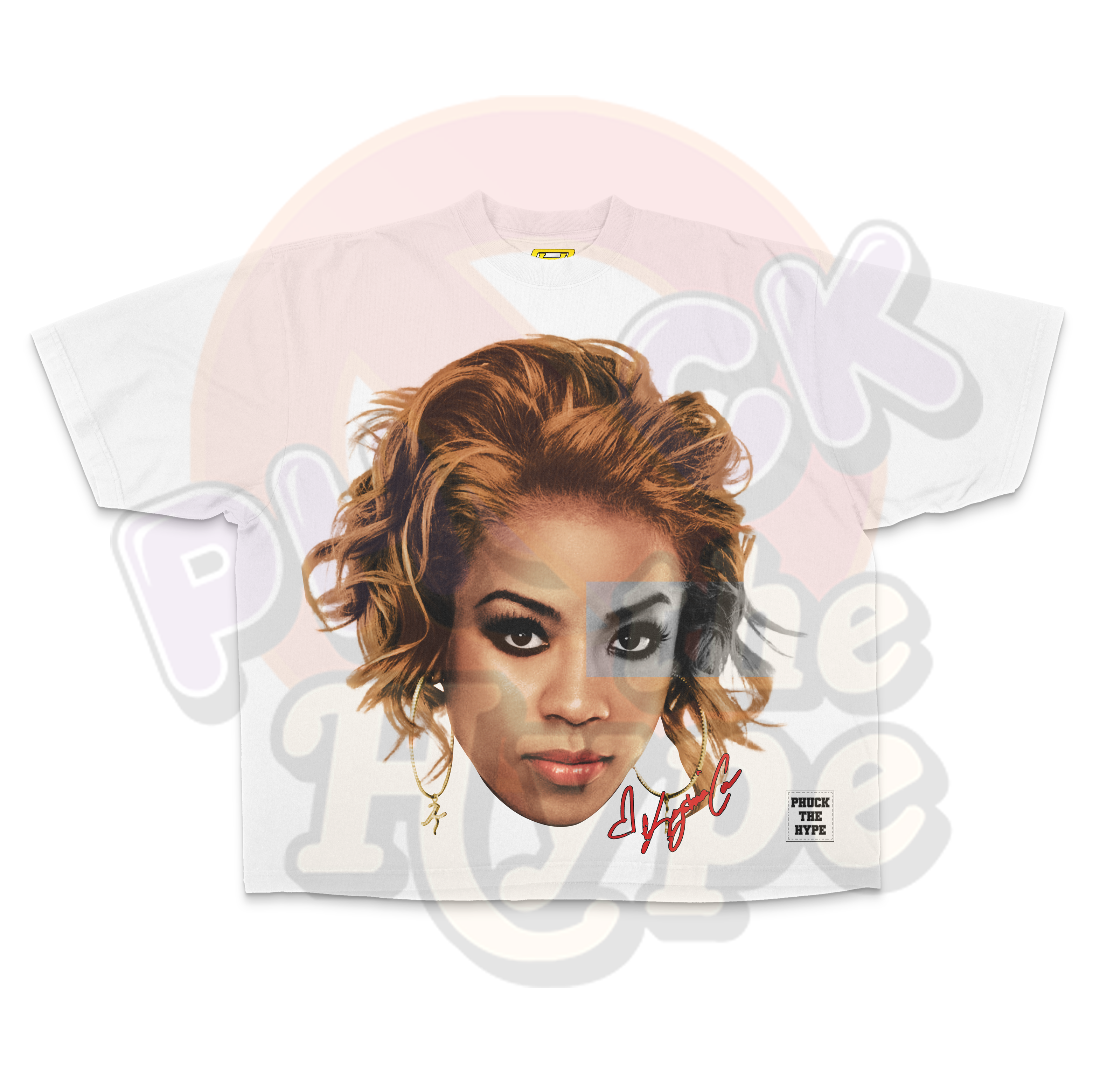 "Keyshia Cole" [BIG FACE] OVERSIZE - Tee