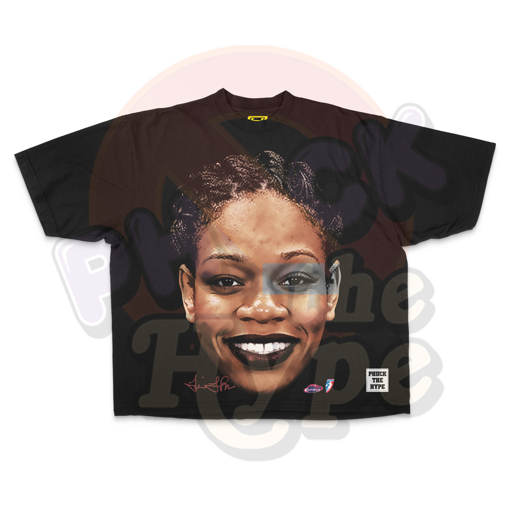 "Tina Thompson" [Houston Comets] OVERSIZE - Tee