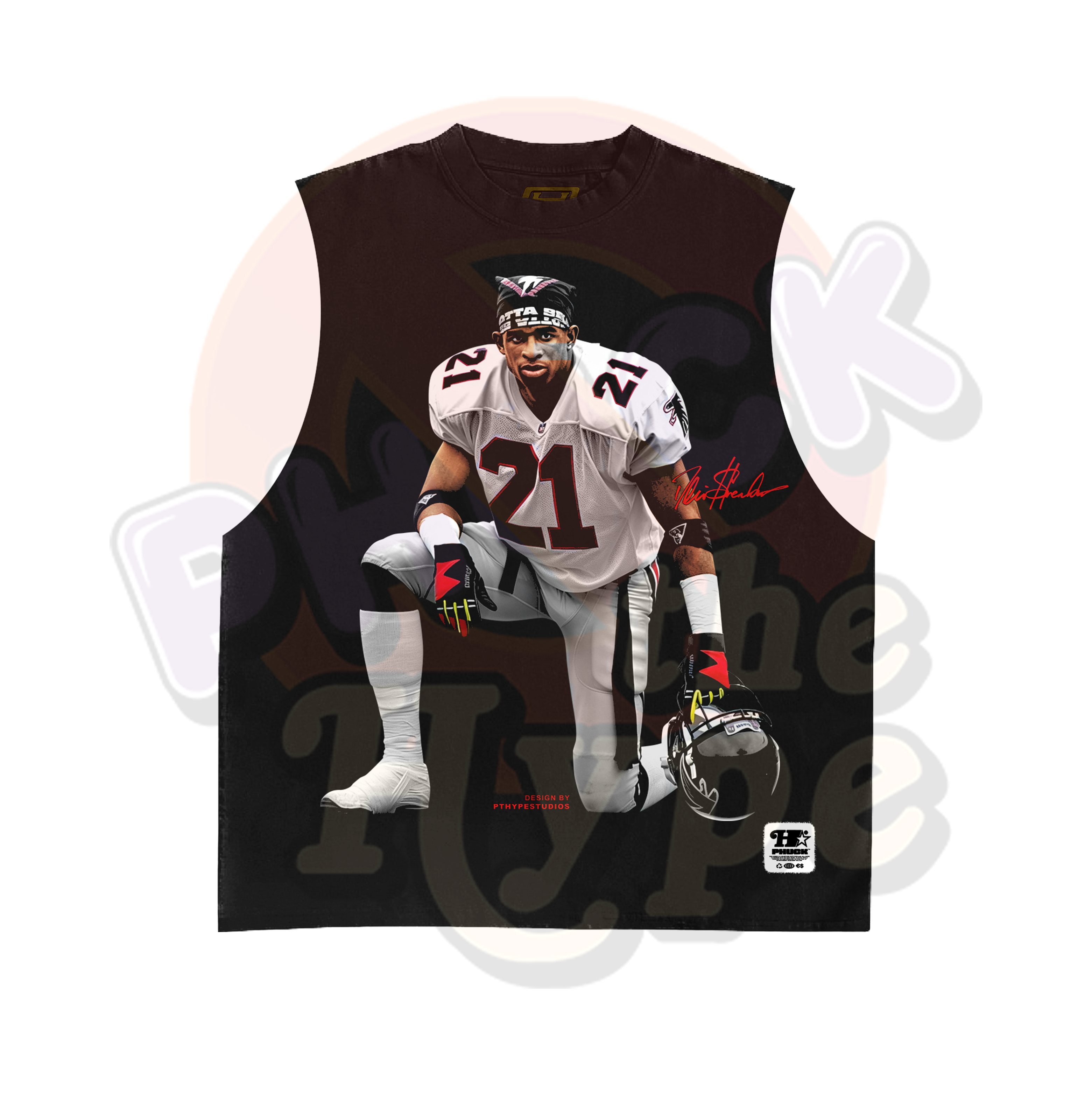 "Deion Sanders" [Falcons] - Sleeveless Tee