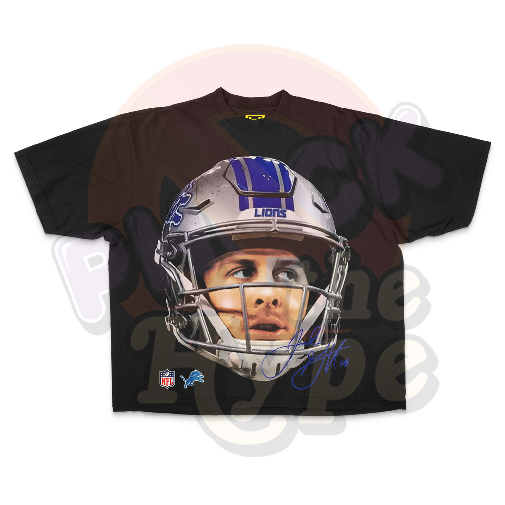 "Detroit Lions Jared Goff" [BIG FACE] - Tee