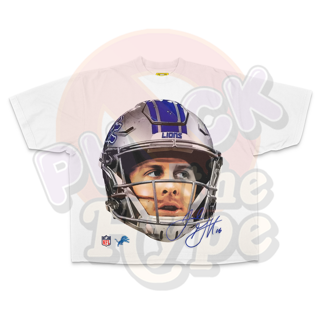 "Detroit Lions Jared Goff" [BIG FACE] - Tee