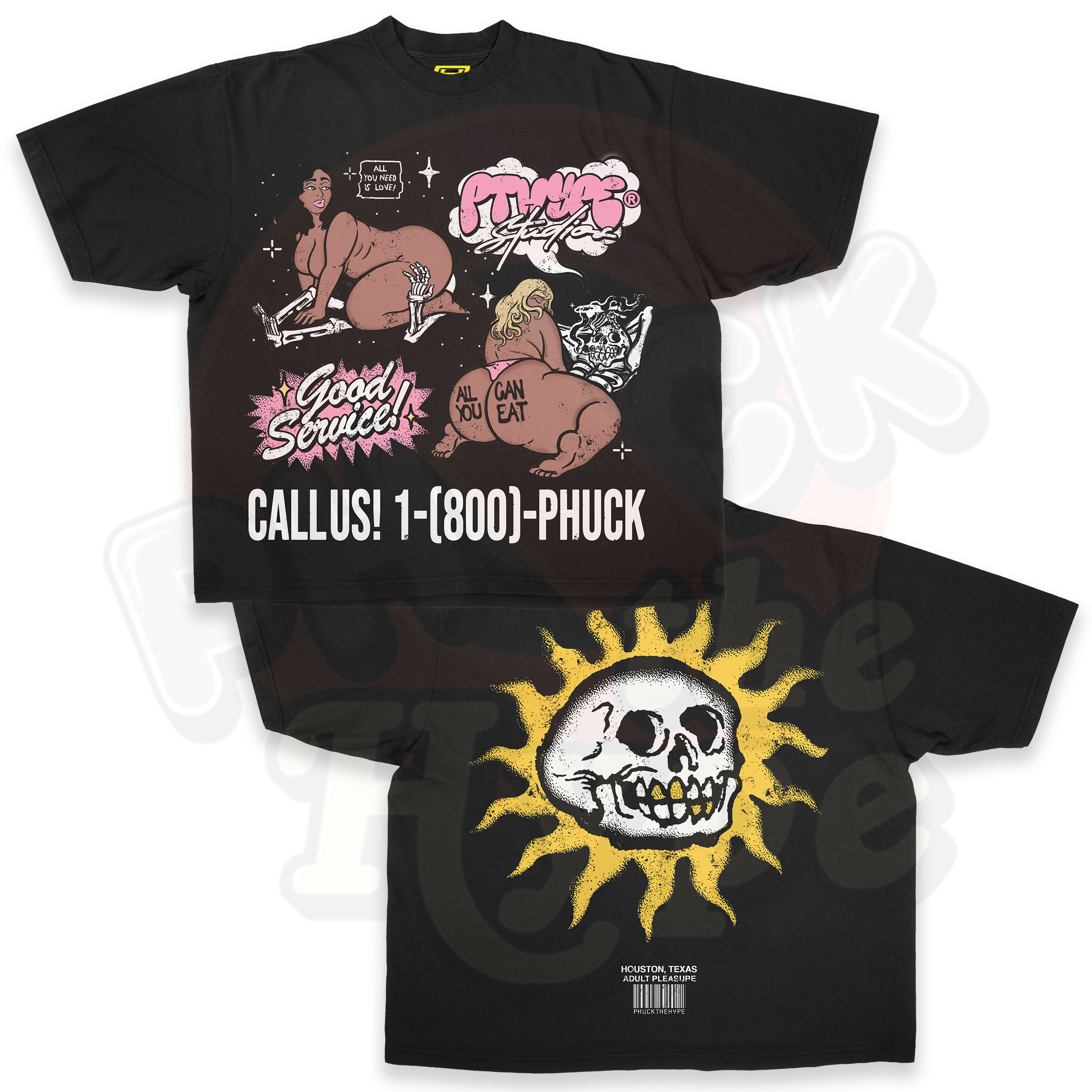 "CALL 1-800-PHUCK" [Good Service] - Tee