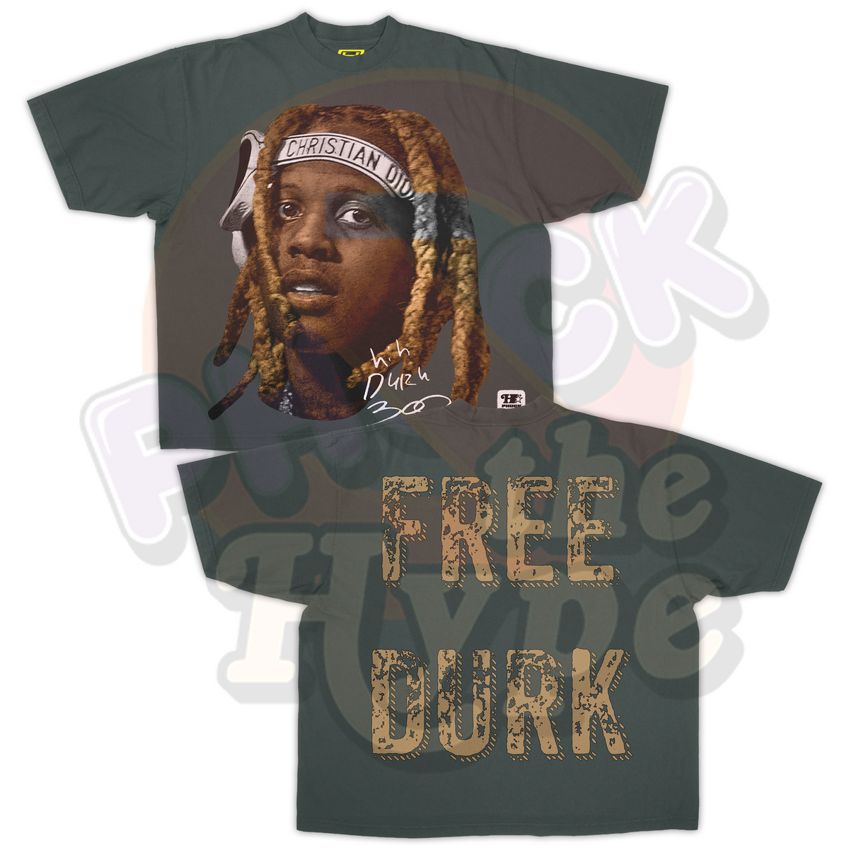 "Lil Durk" [FREE DURK] - Tee