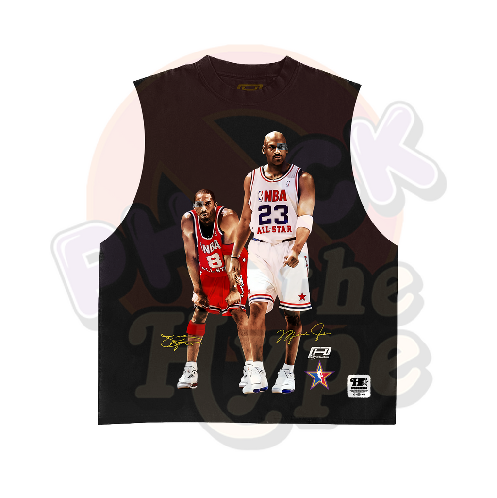 "Kobe & MJ" [2003 All Star] - Sleeveless Tee