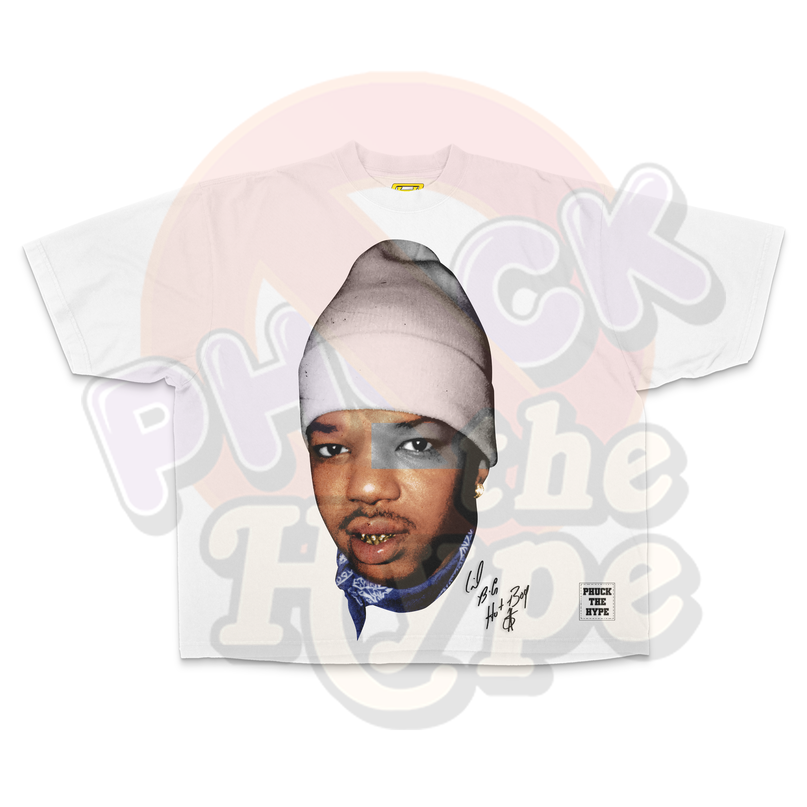 "B.G. (HOTBOYS)" [BIG FACE] OVERSIZE - Tee