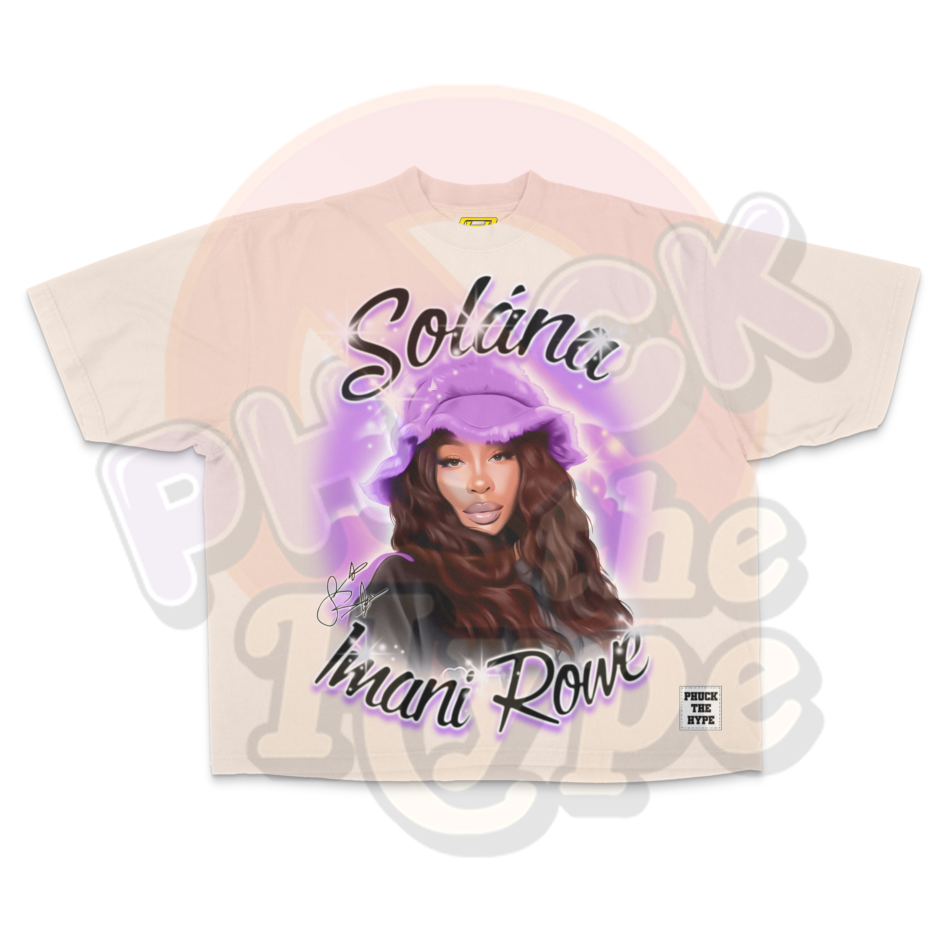 "SZA" [Air brush] - Tee