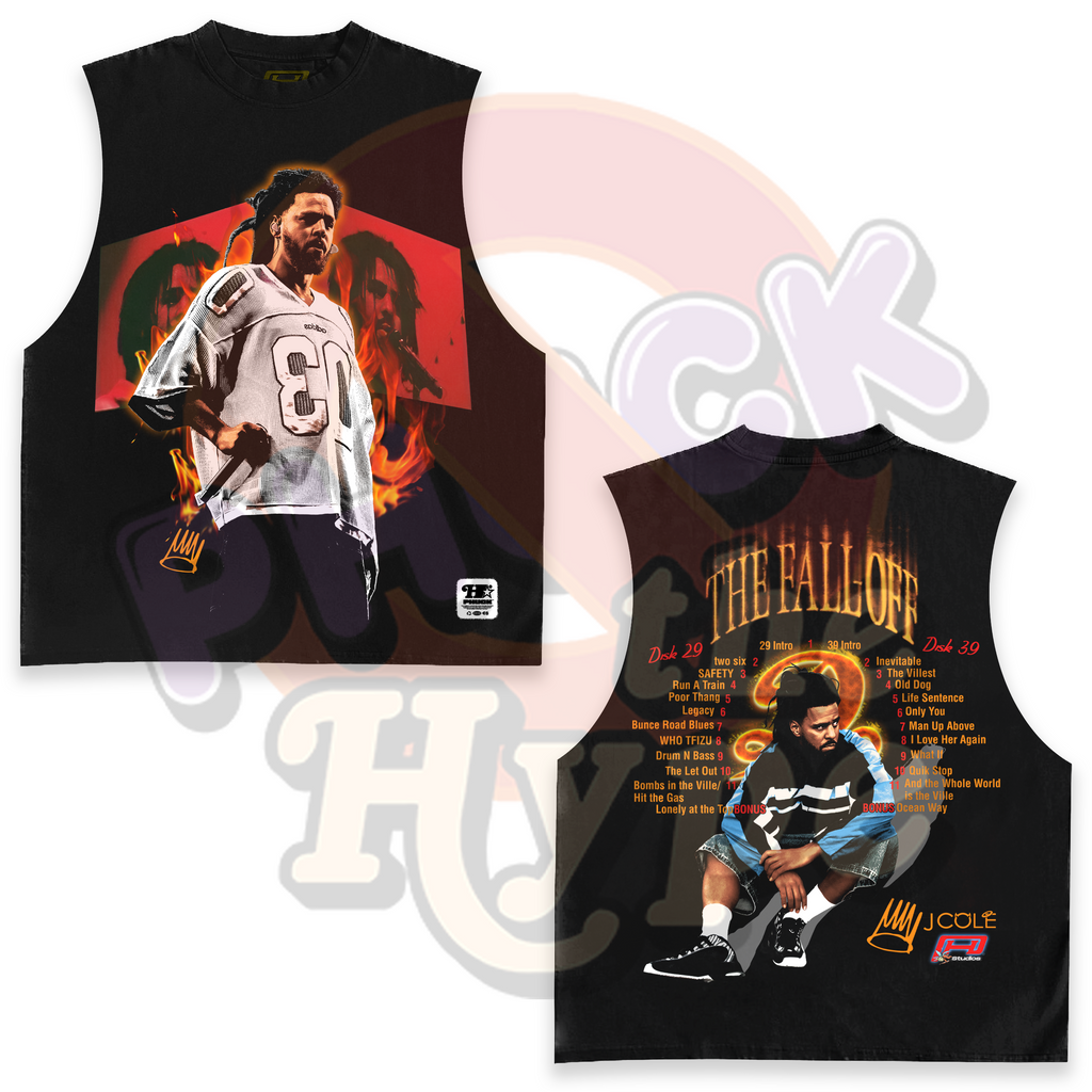 "J.Cole" [The Fall Off]" - Sleeveless Tee