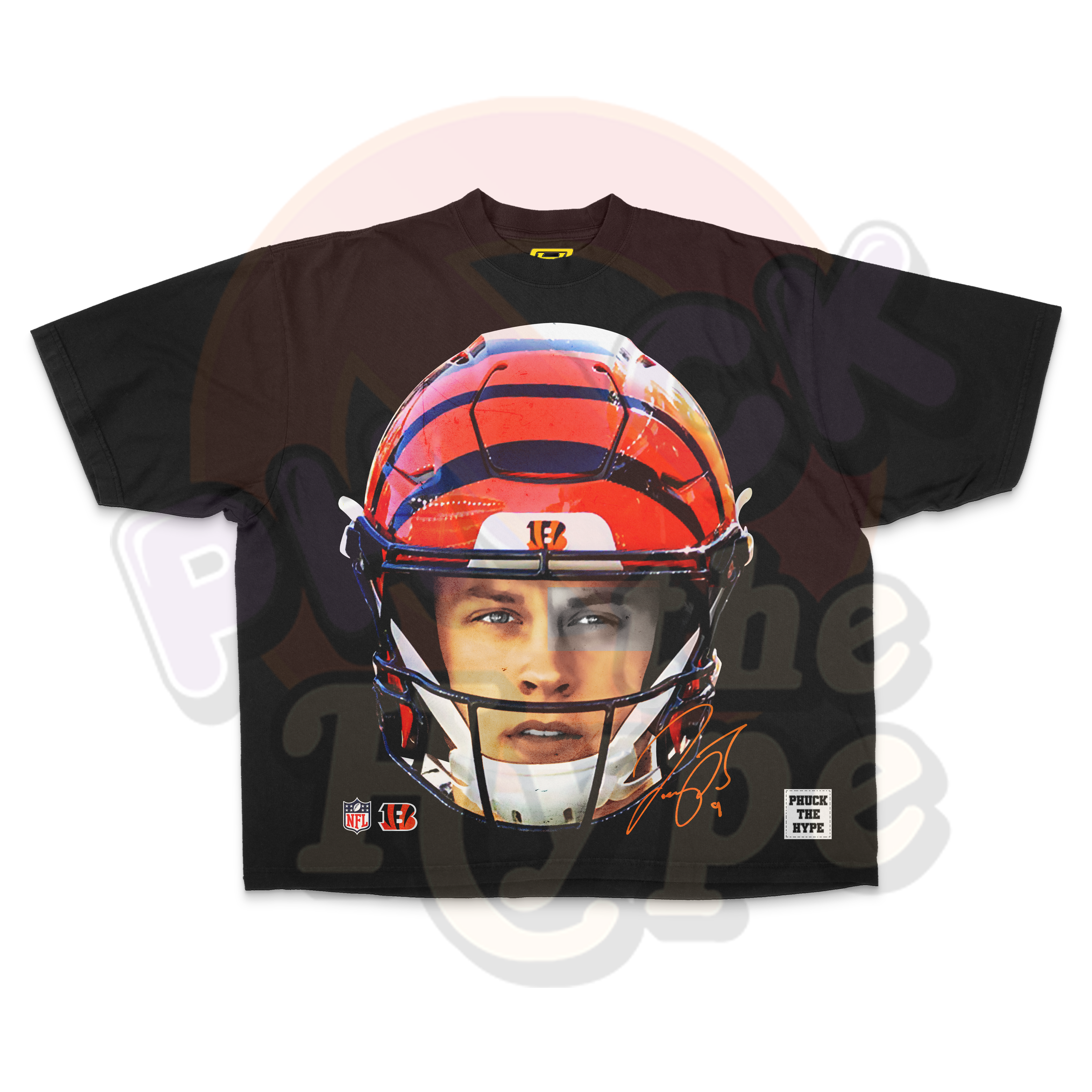 "Joe Burrow" [Cincinnati Bengals] OVERSIZE - Tee