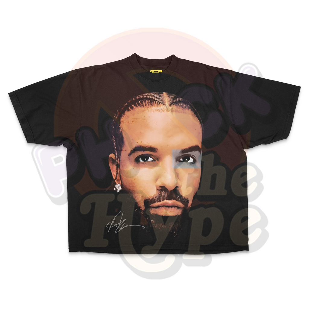 "Champaign Papi" [BIG FACE] OVERSIZE - Tee