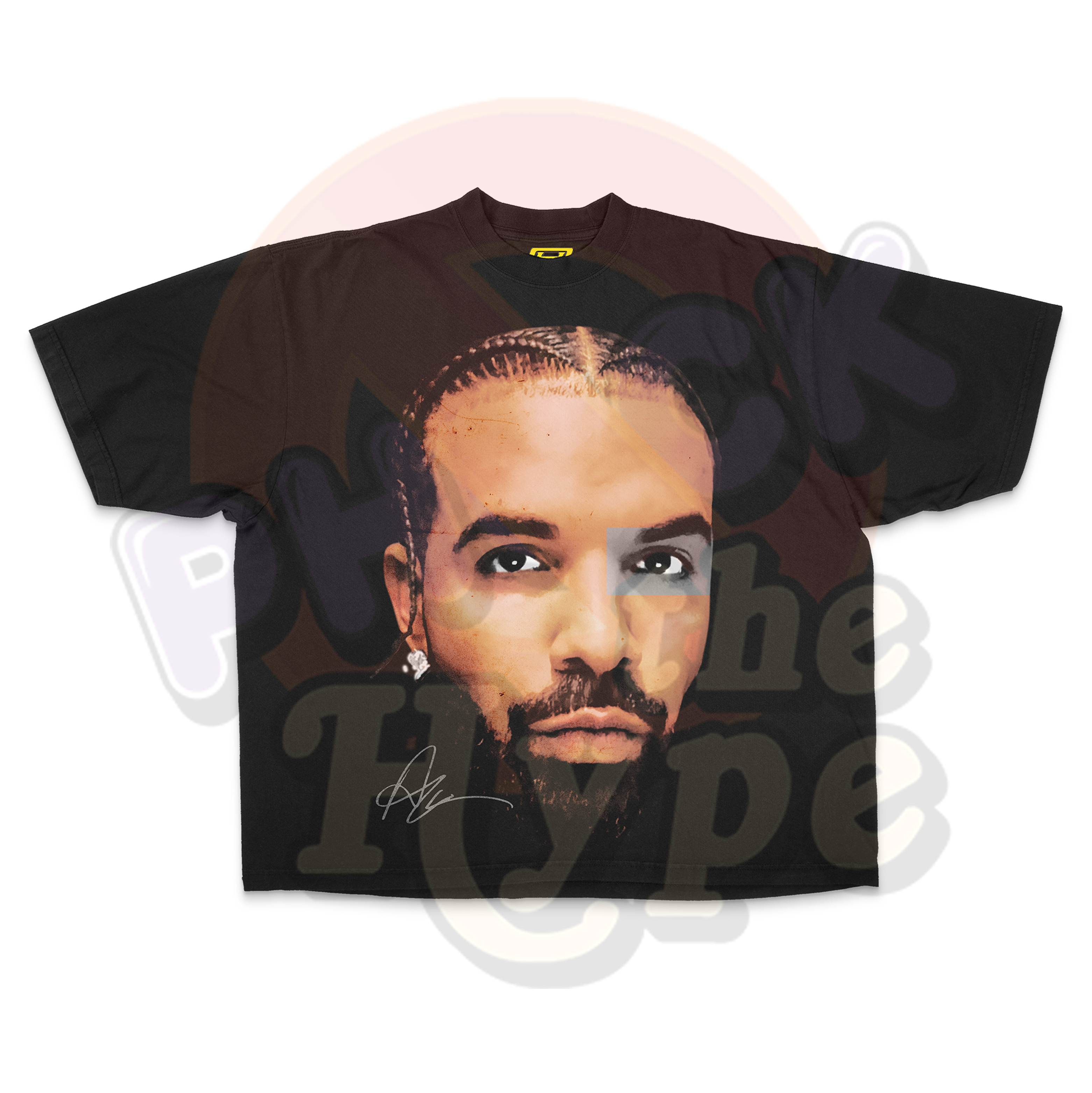 "Champaign Papi" [BIG FACE] OVERSIZE - Tee