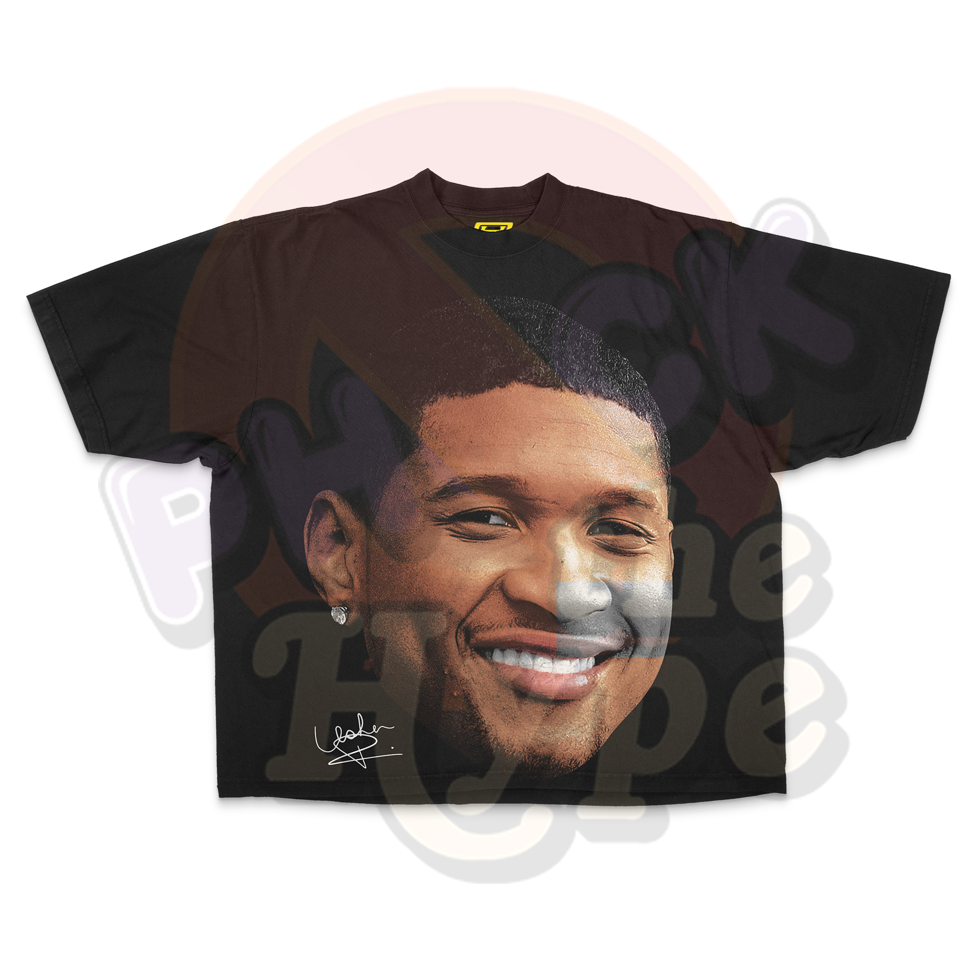 "Usher" [BIG FACE] OVERSIZE - Tee