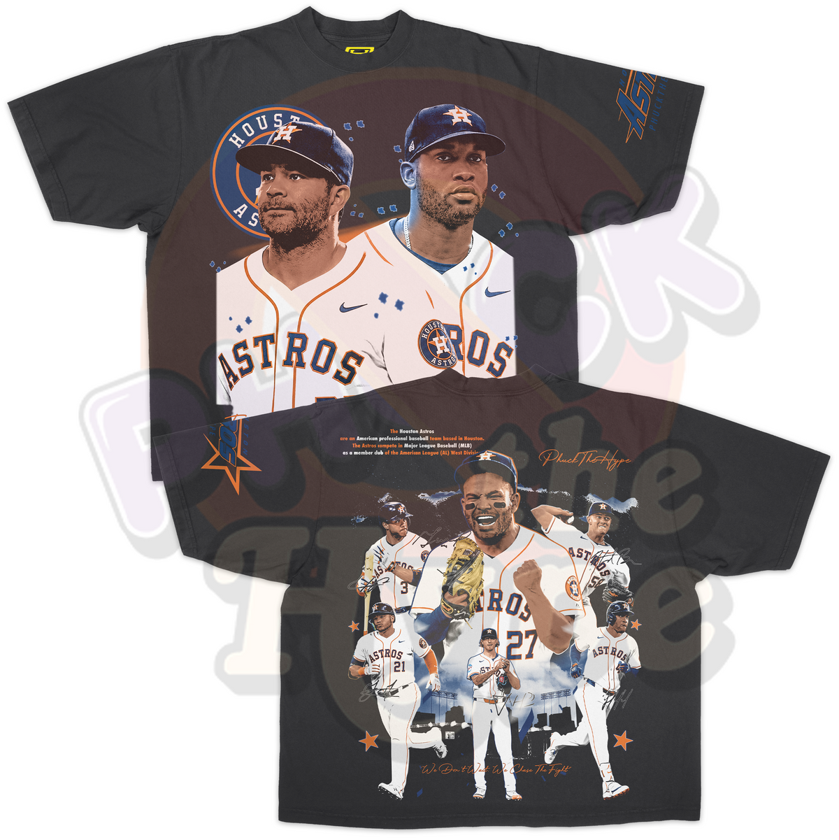 "Houston Astros" [2026 Roster] - Tee