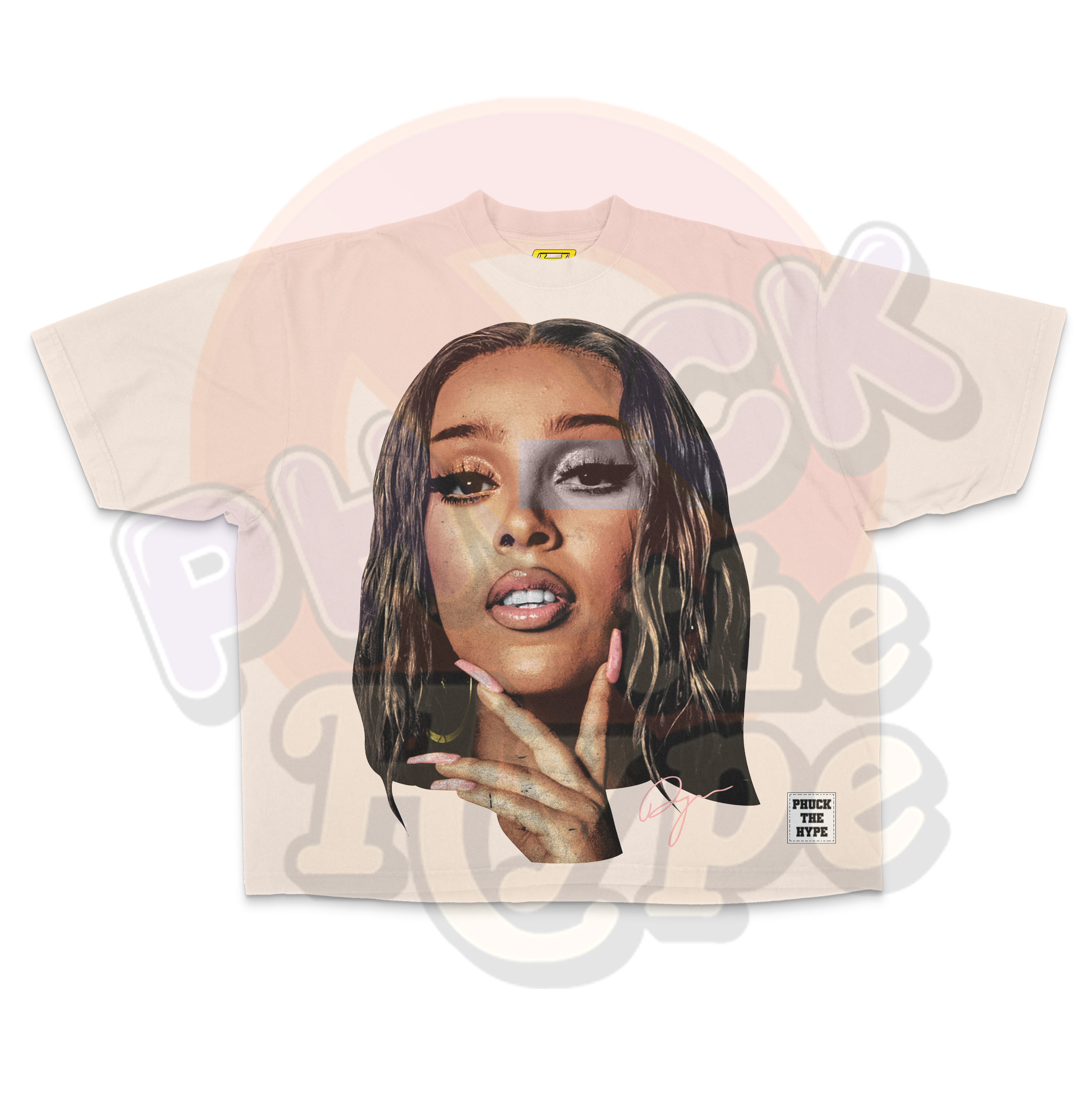 "Doja Cat" [BIG FACE] OVERSIZE - Tee