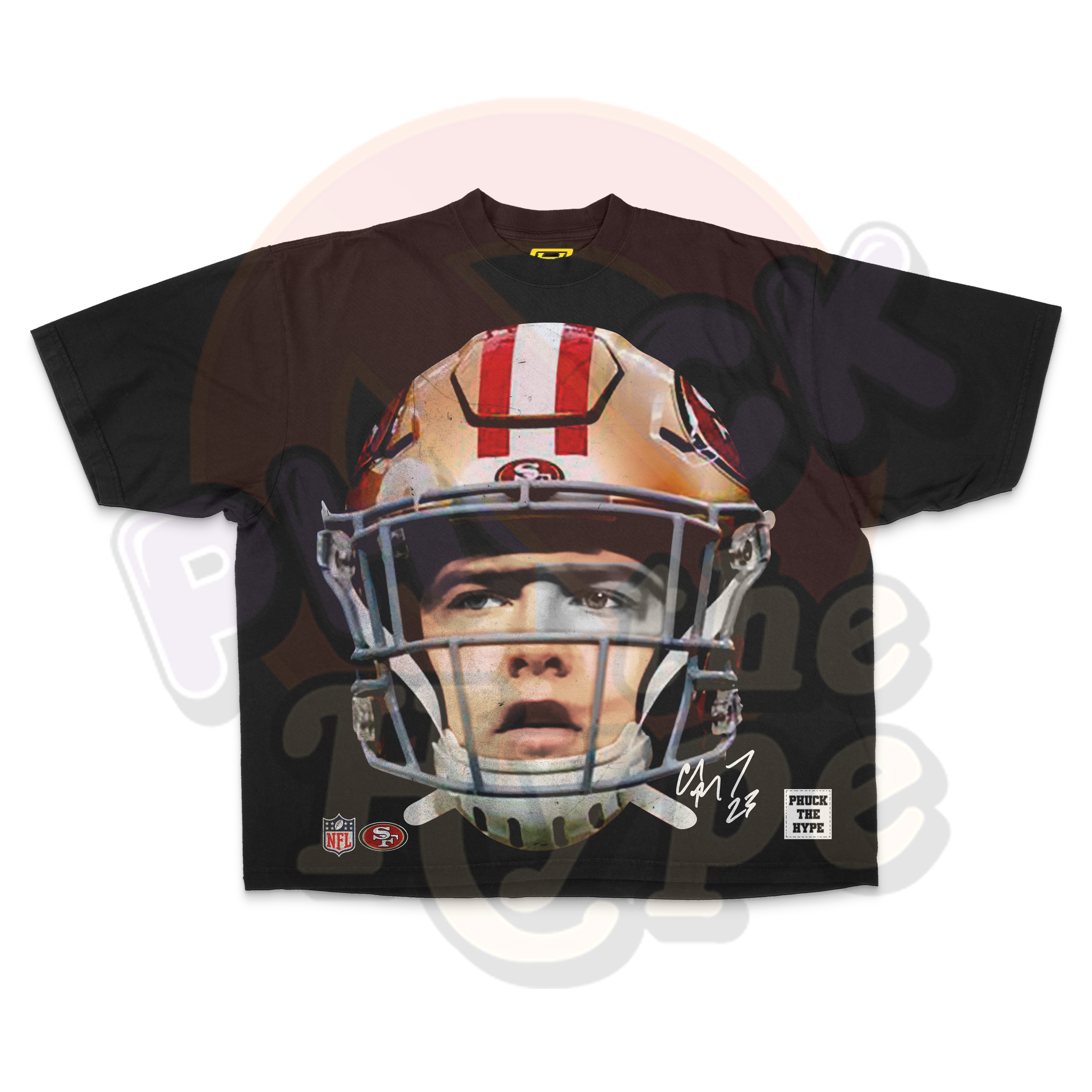 "Christian McCafrey" [SF 49ers] OVERSIZE - Tee