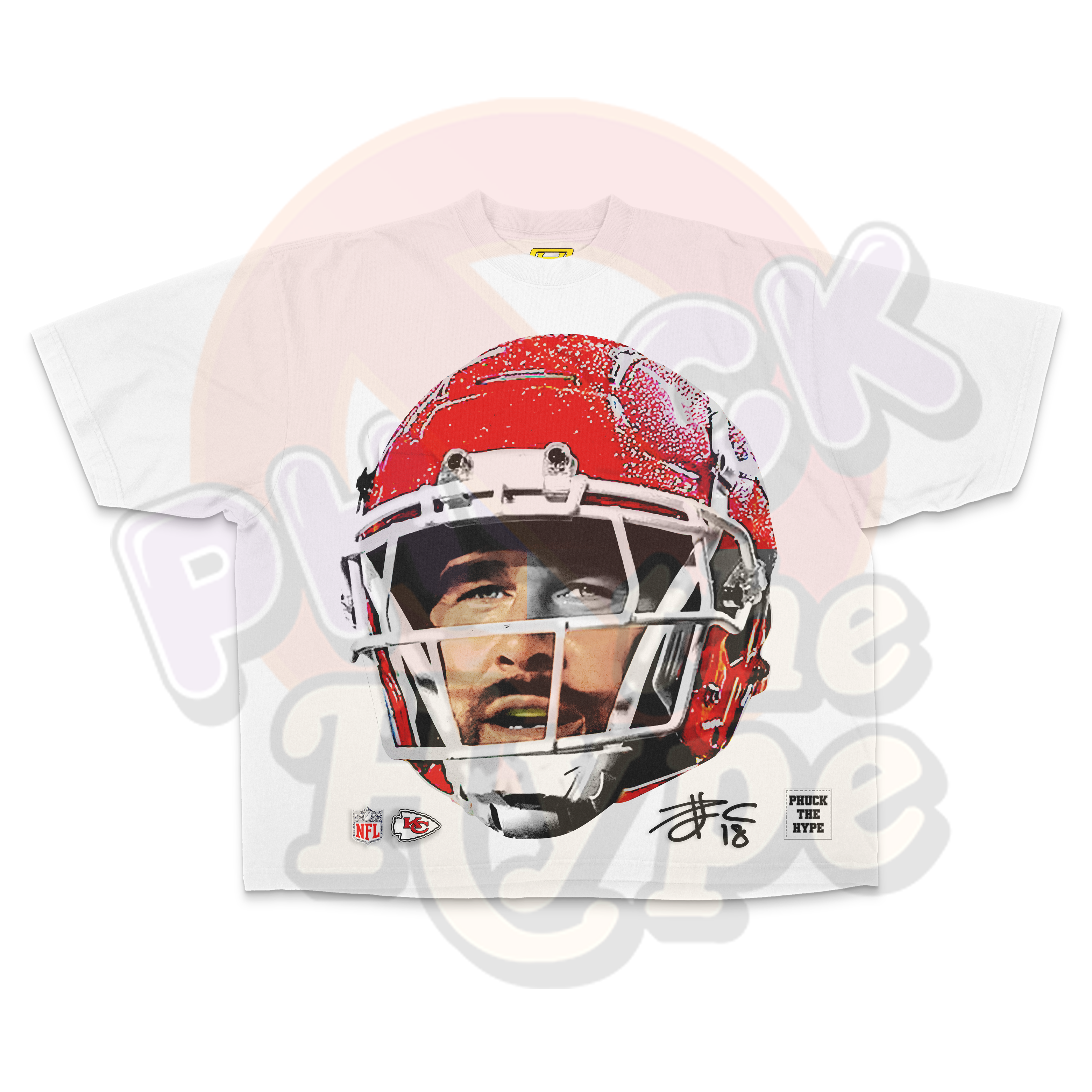 "Travis Kelce" [Kansas Chief] OVERSIZE - Tee