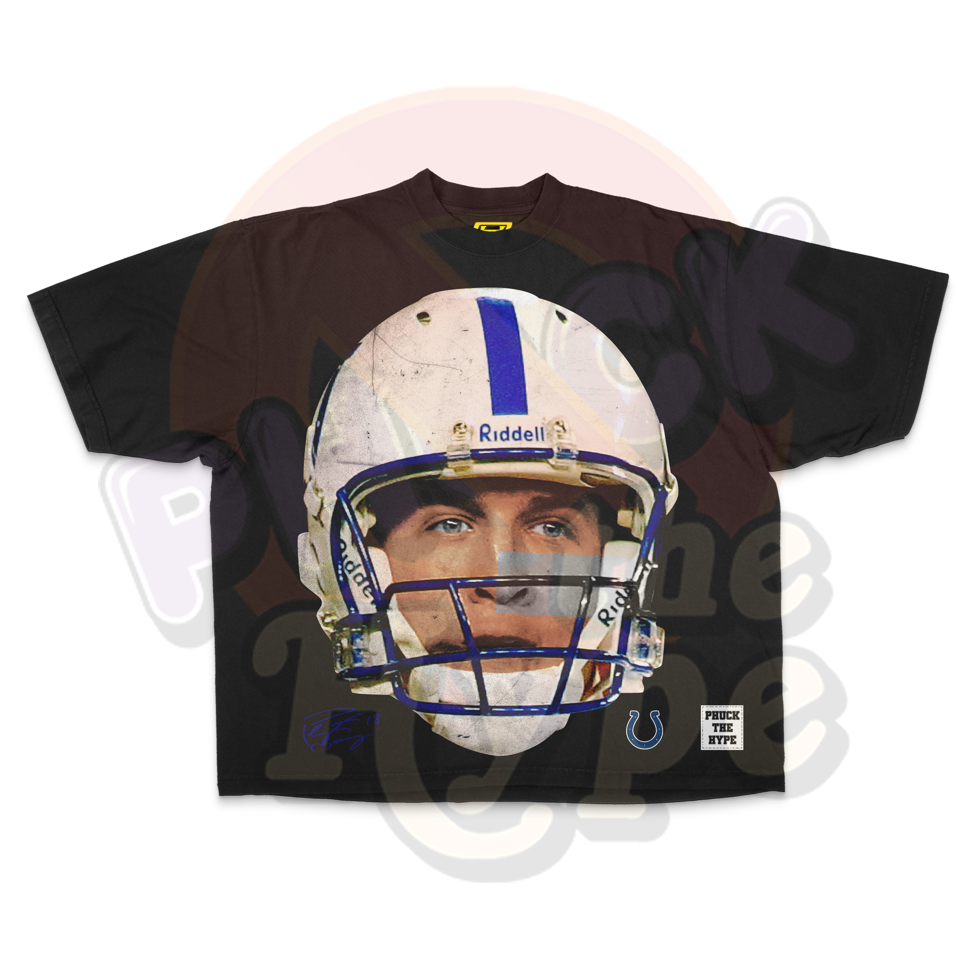 "Peyton Manning" [Indianapolis Colts] OVERSIZE - Tee