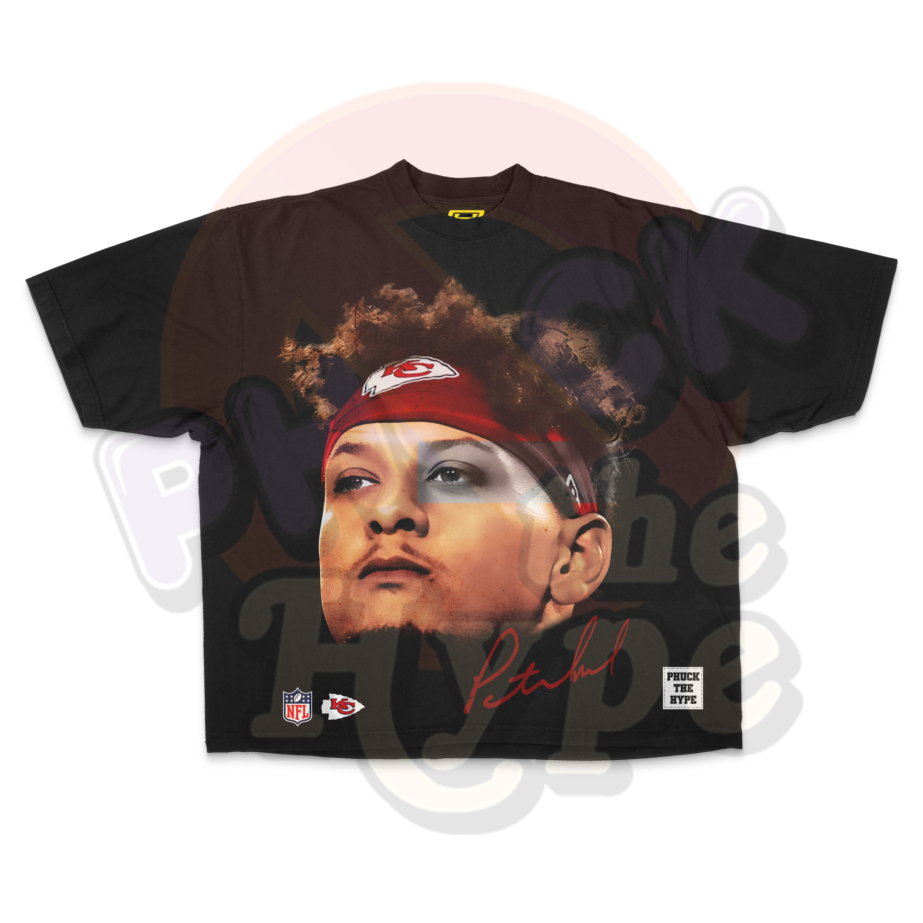 "Patrick Mahomes" [Kansas Chief] OVERSIZE - Tee