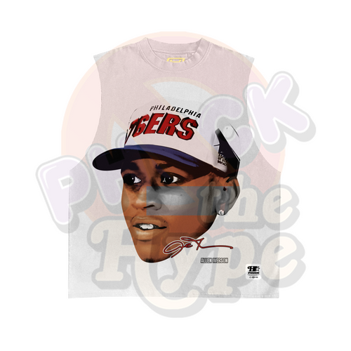 "Allen Iverson V2" [BIG FACE] - Sleeveless Tee