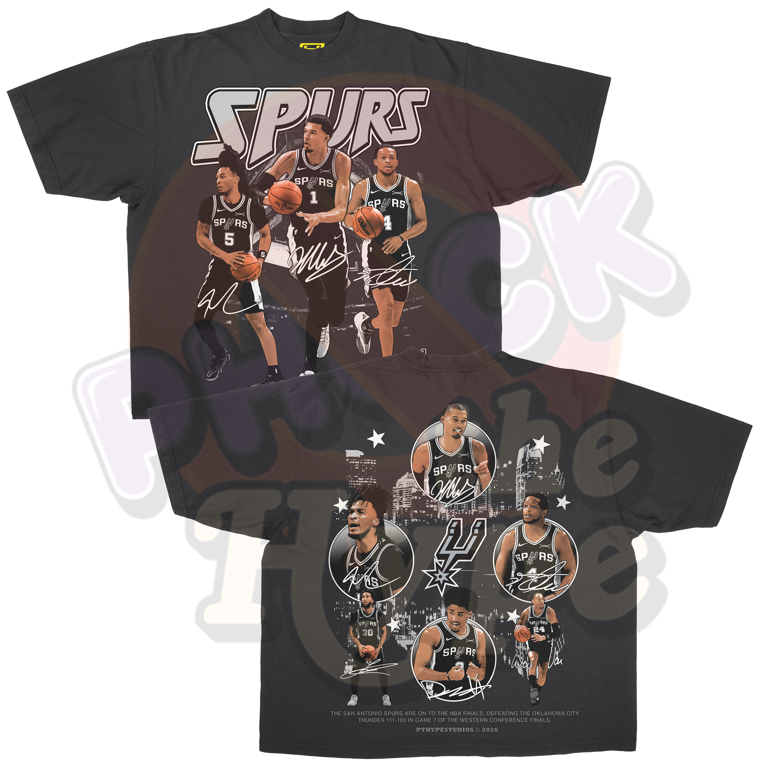 "2026 Western Conference Champs" [San Antonio Spurs] - Tee
