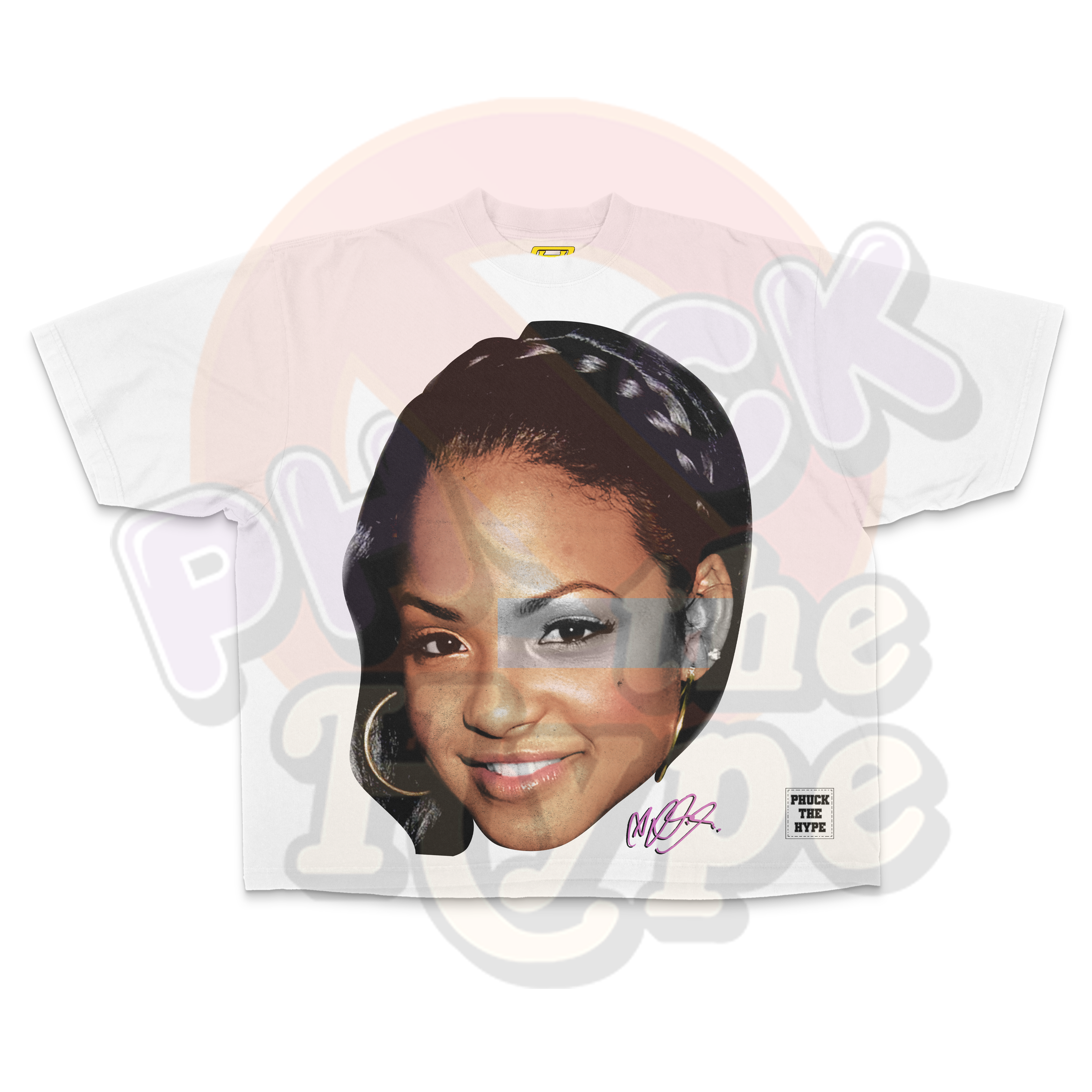 "Christina Millian" [BIG FACE] OVERSIZE - Tee