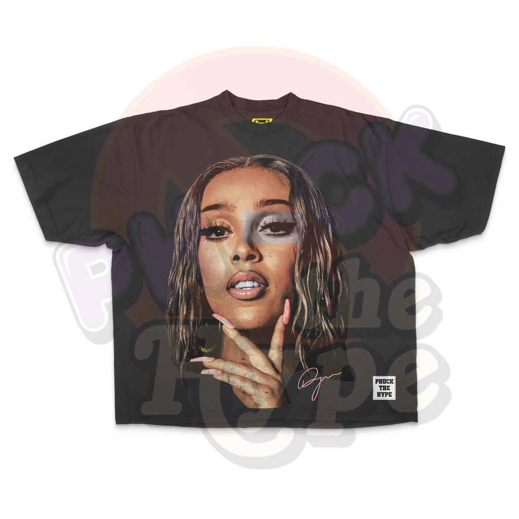 "Doja Cat" [BIG FACE] OVERSIZE - Tee