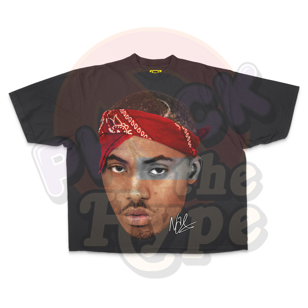 "Nas" [Big Face] OVERSIZE - Tee