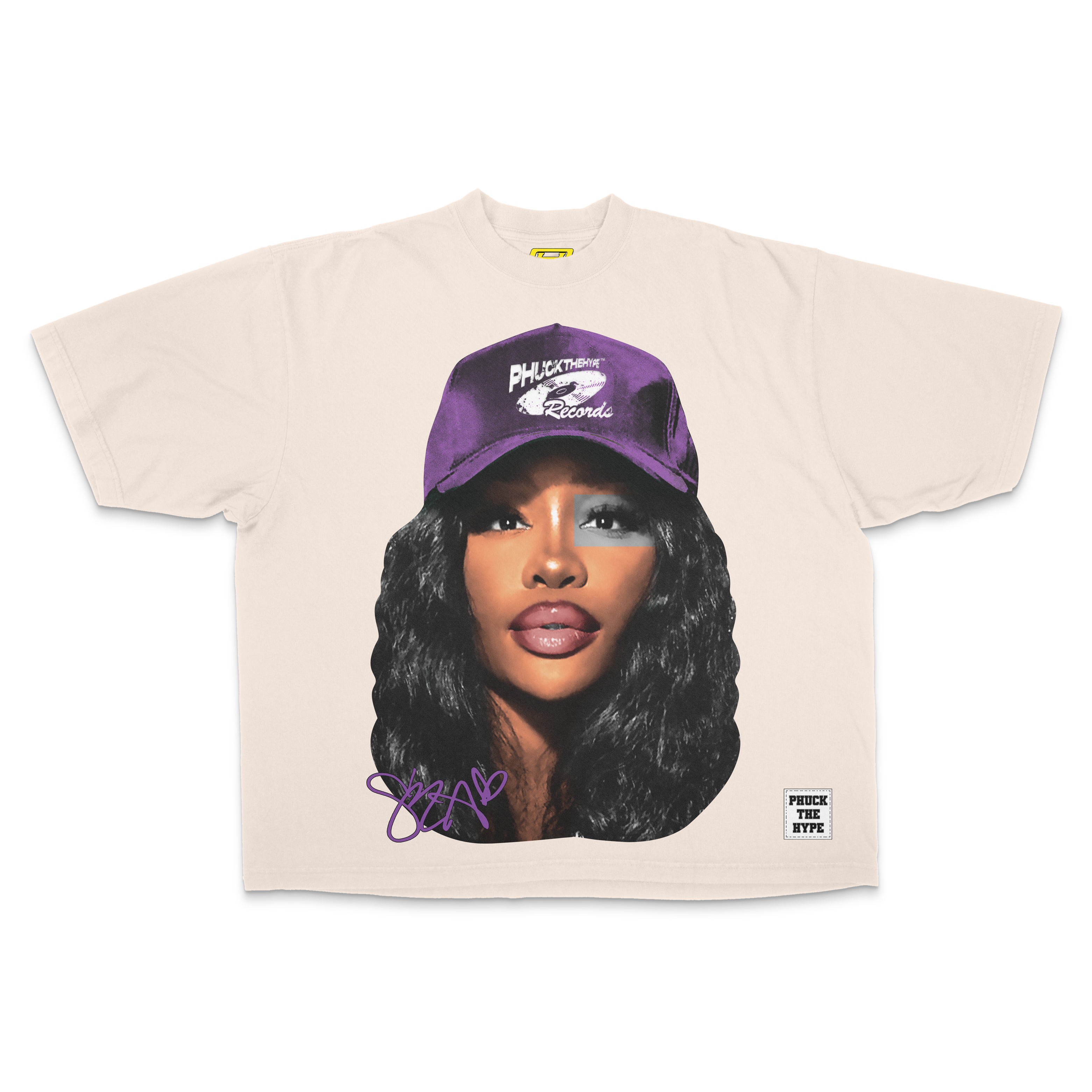 "SZA" [BIG FACE] OVERSIZE - Tee
