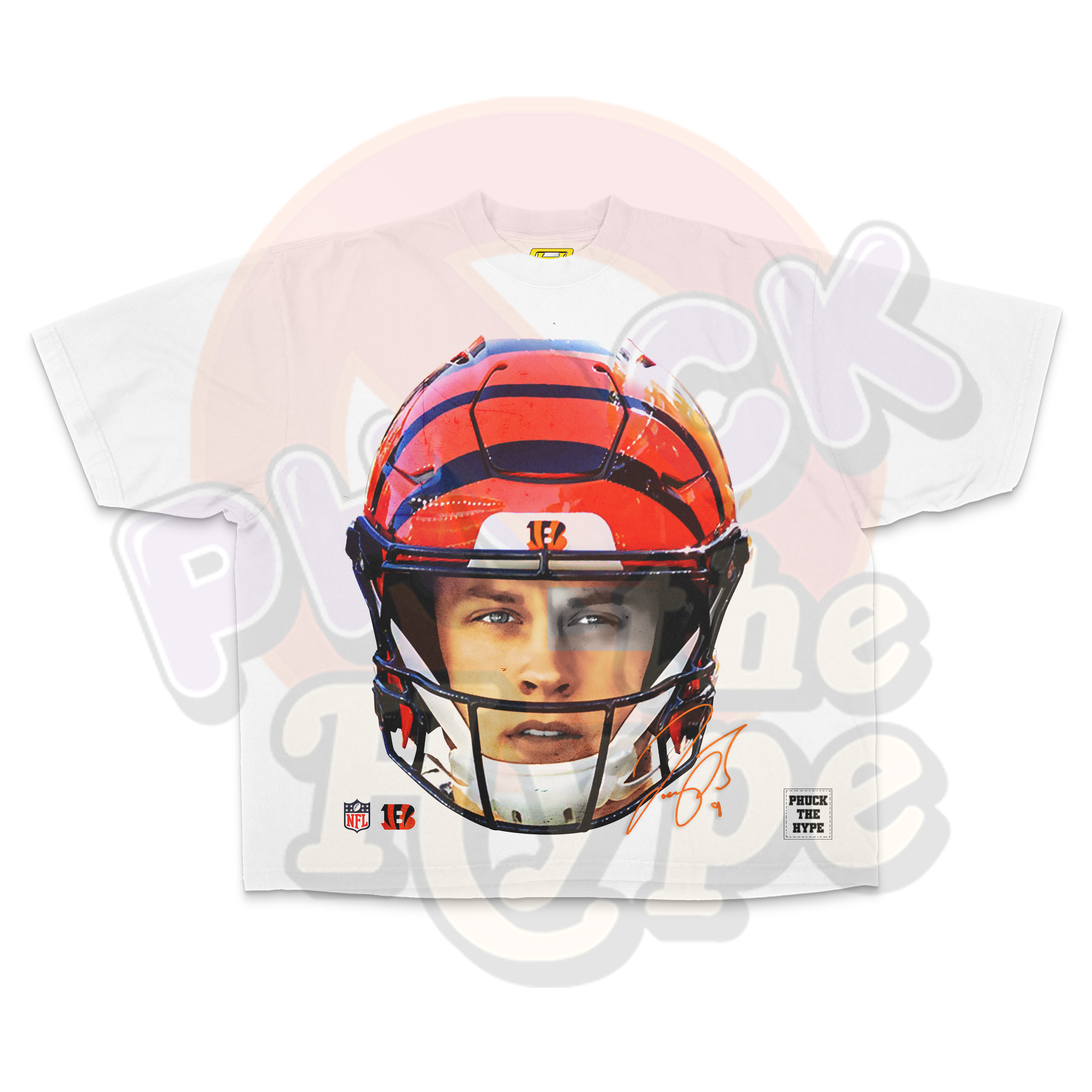 "Joe Burrow" [Cincinnati Bengals] OVERSIZE - Tee