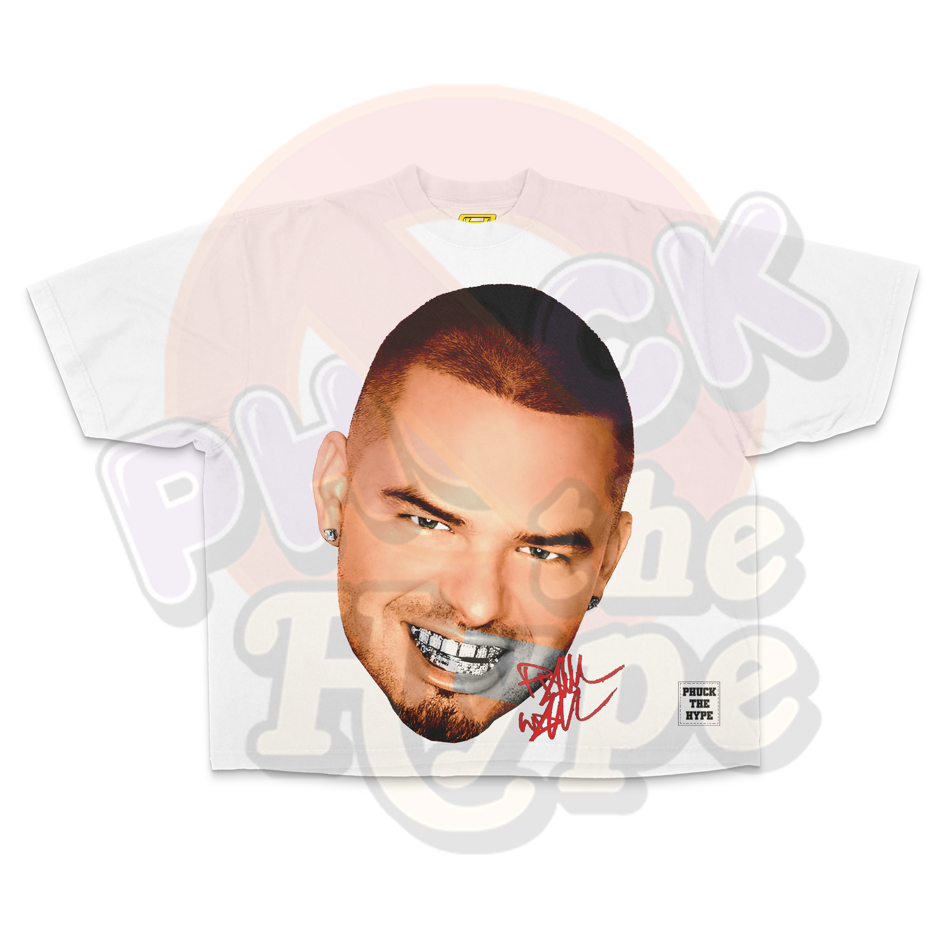"Paul Wall" [BIG FACE] OVERSIZE - Tee