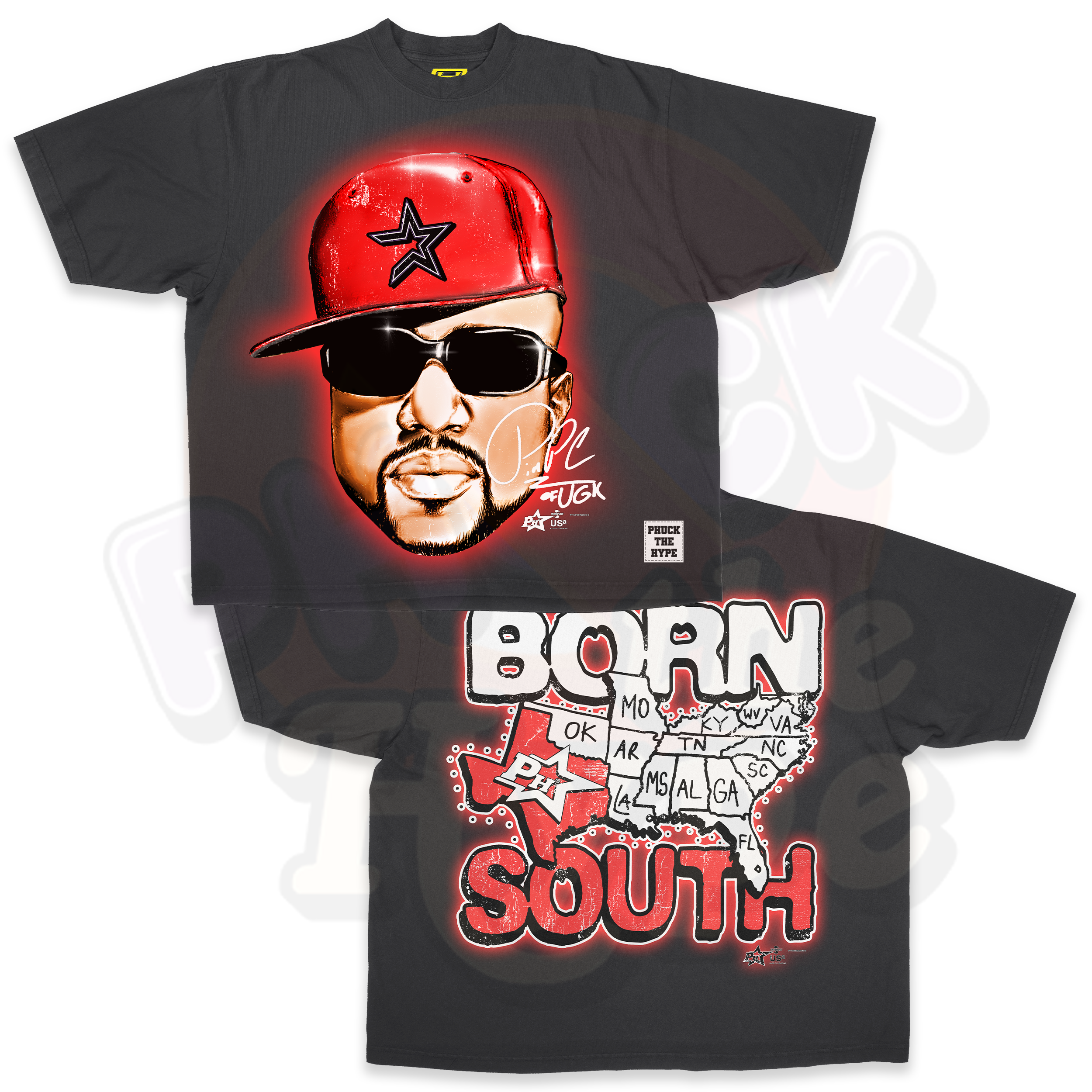 "Pimp C" [Born South] - Tee