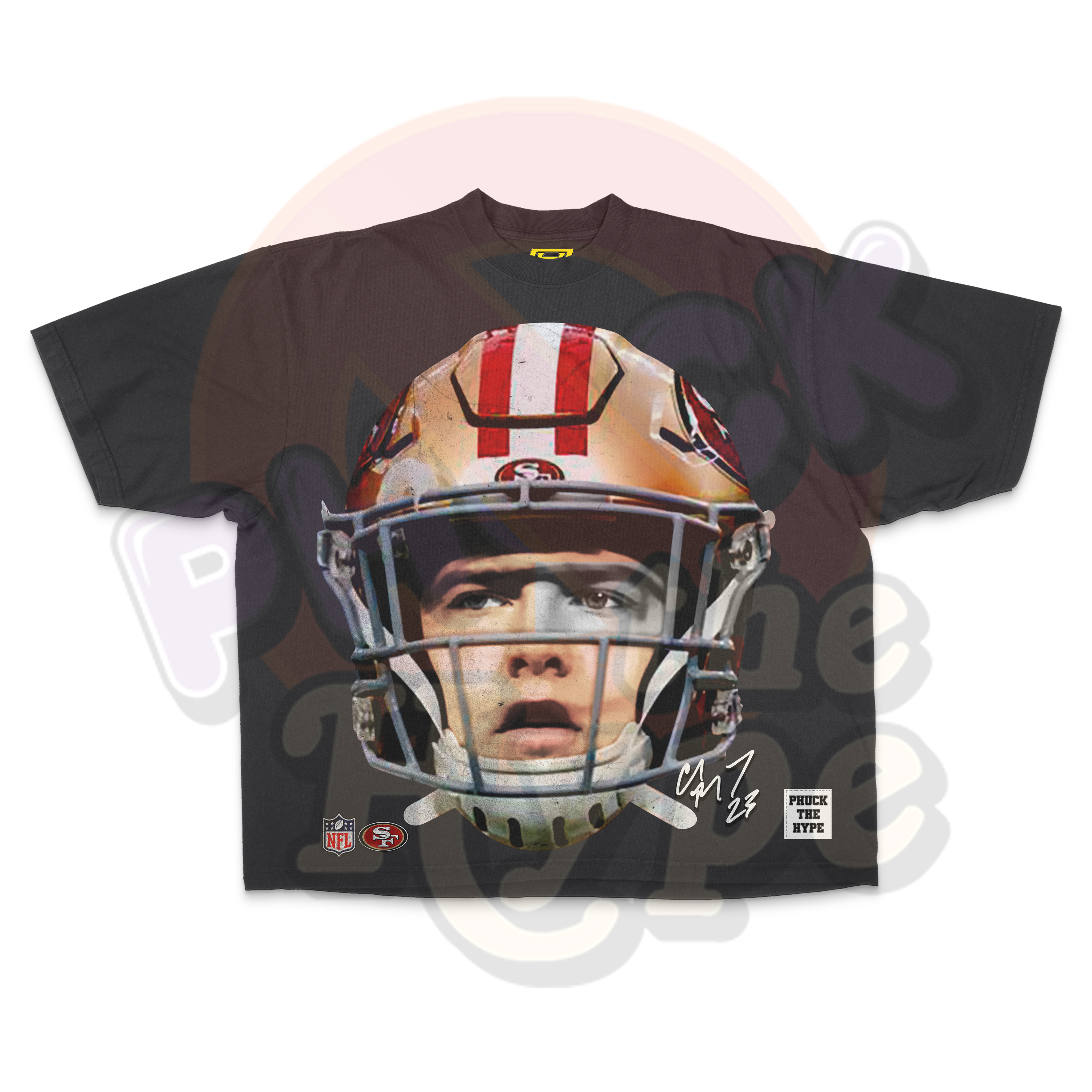 "Christian McCafrey" [SF 49ers] OVERSIZE - Tee