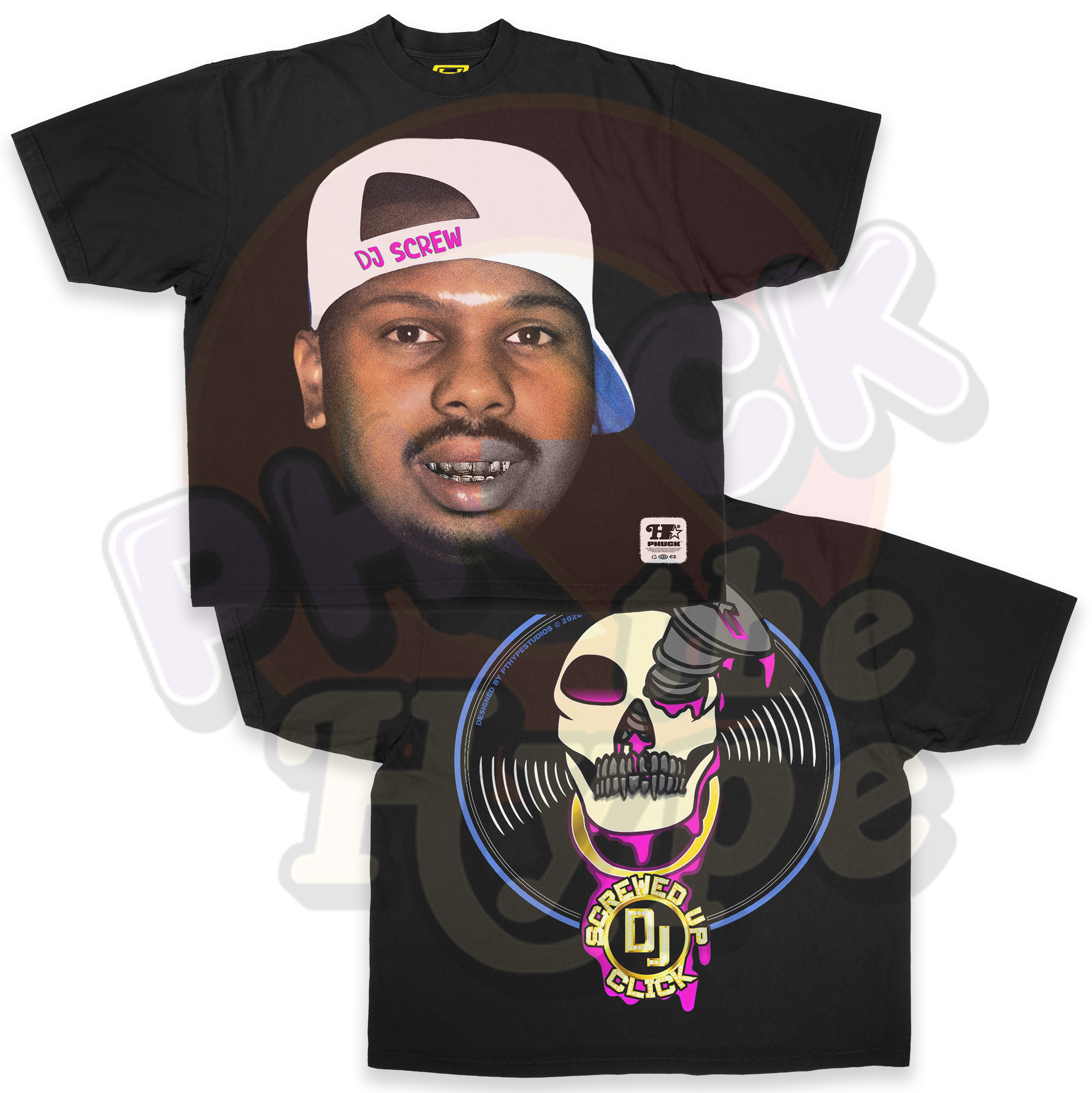 "DJ Screw V3" [Screwed Up Click] - Tee