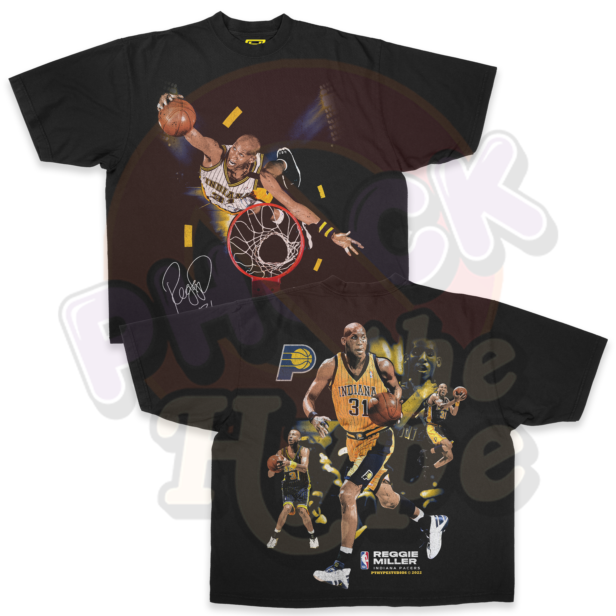 "Reggie Miller" [Indiana Pacers] - Tee