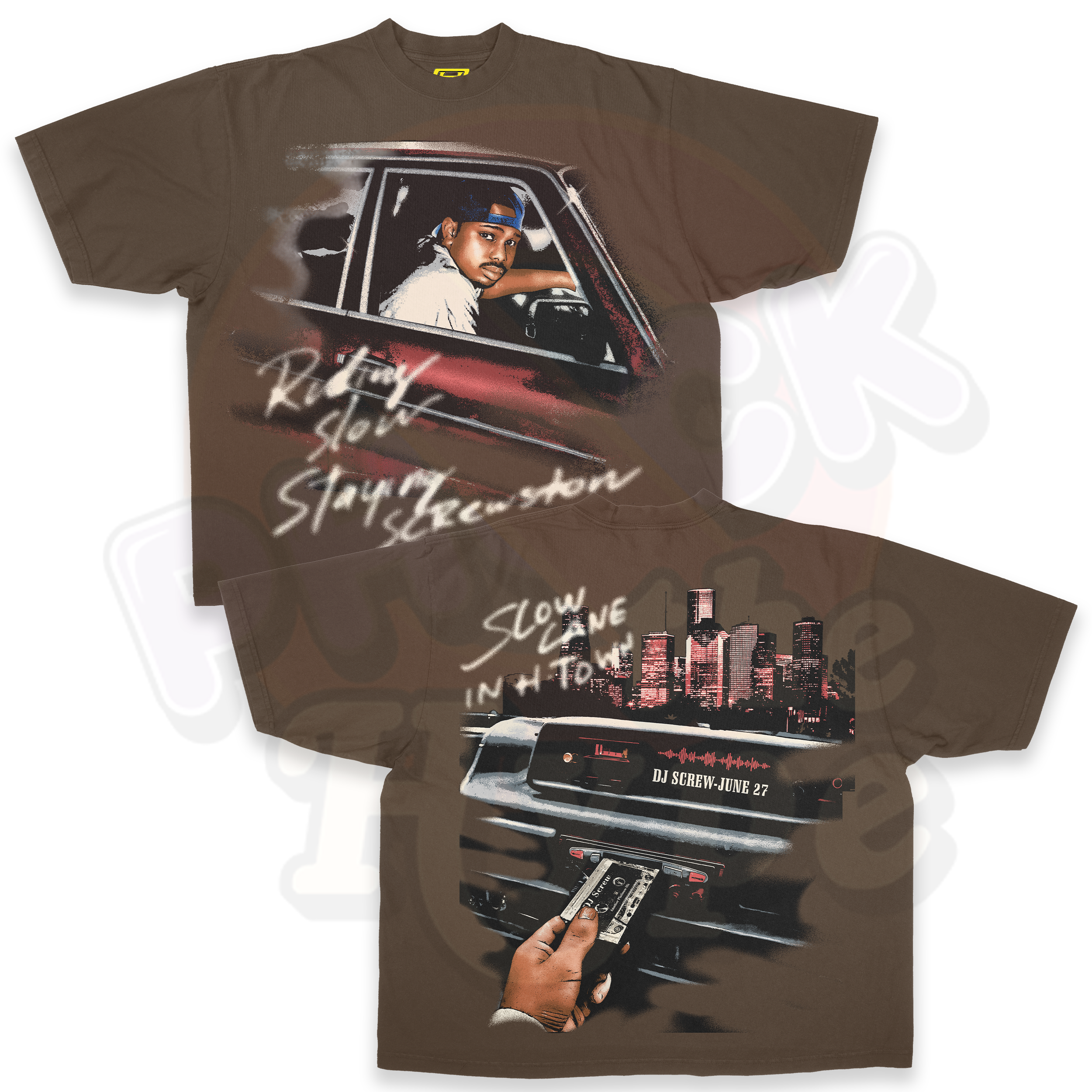 "DJ Screw V2" [Screw Tape] - Tee