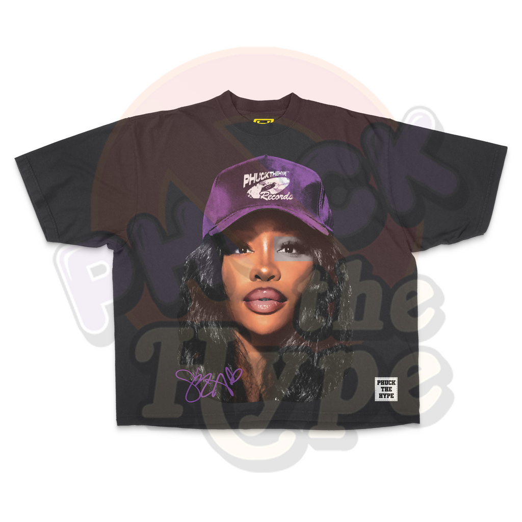 "SZA" [BIG FACE] OVERSIZE - Tee