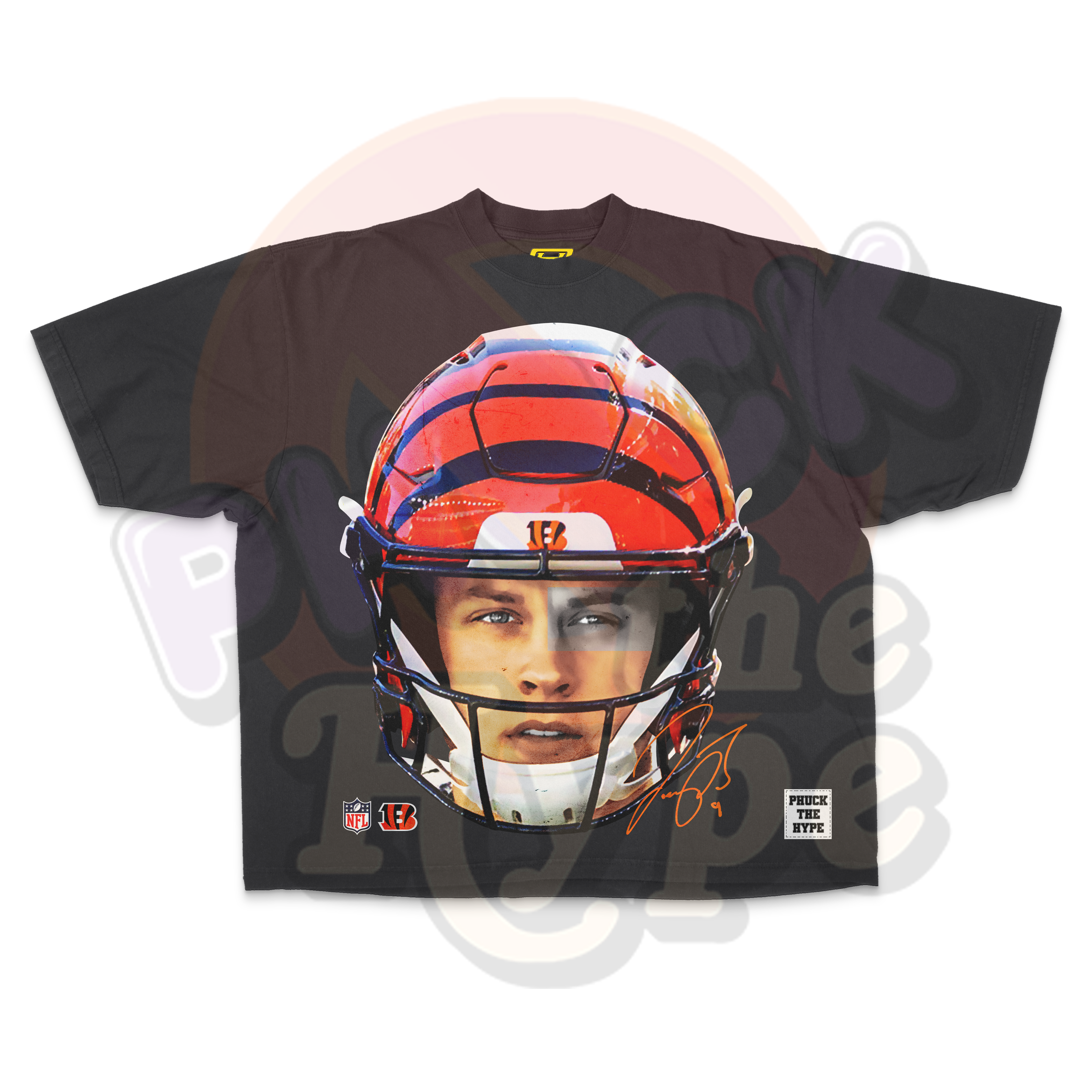 "Joe Burrow" [Cincinnati Bengals] OVERSIZE - Tee