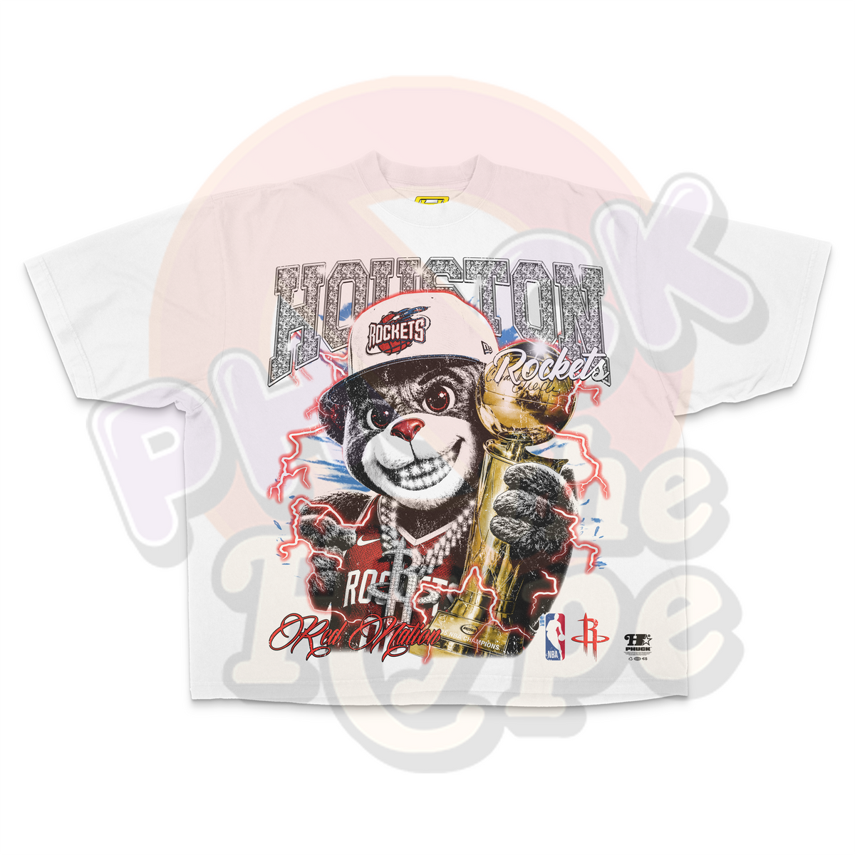 “Rockets Trill Champ” [Clutch the Bear] - tee
