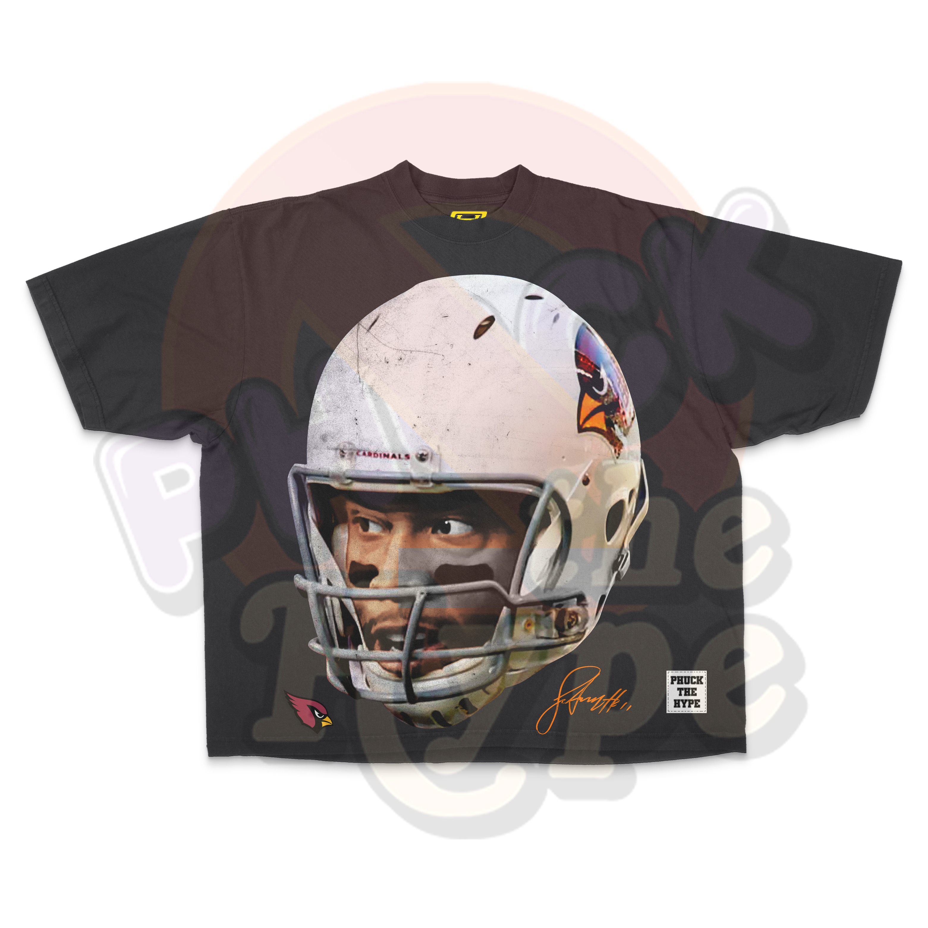 "Larry Fitzgerald" [Arizona Cardianls] OVERSIZE - Tee